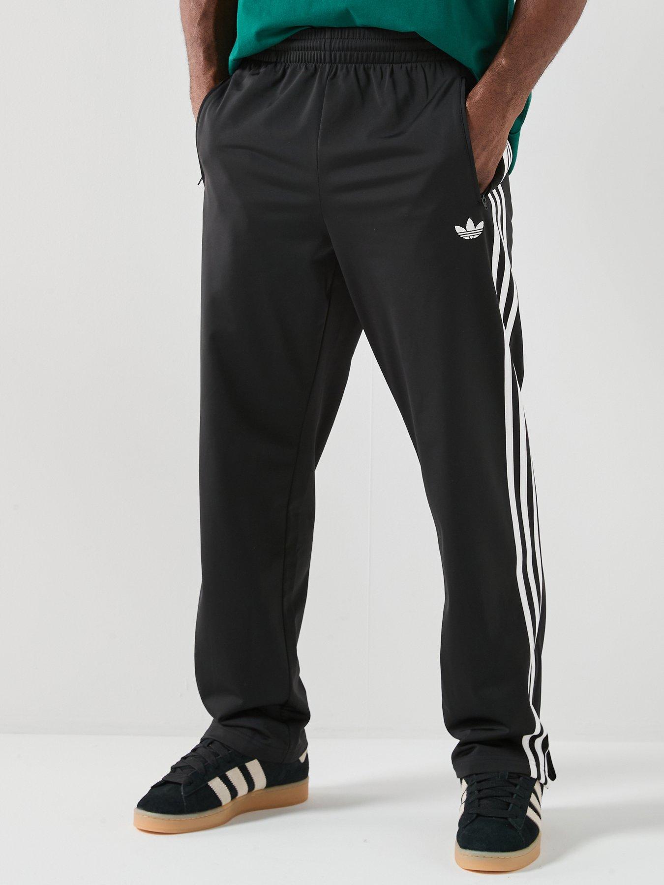 adidas Originals Men's Firebird Tracksuit Pants, Black, Size M, Men