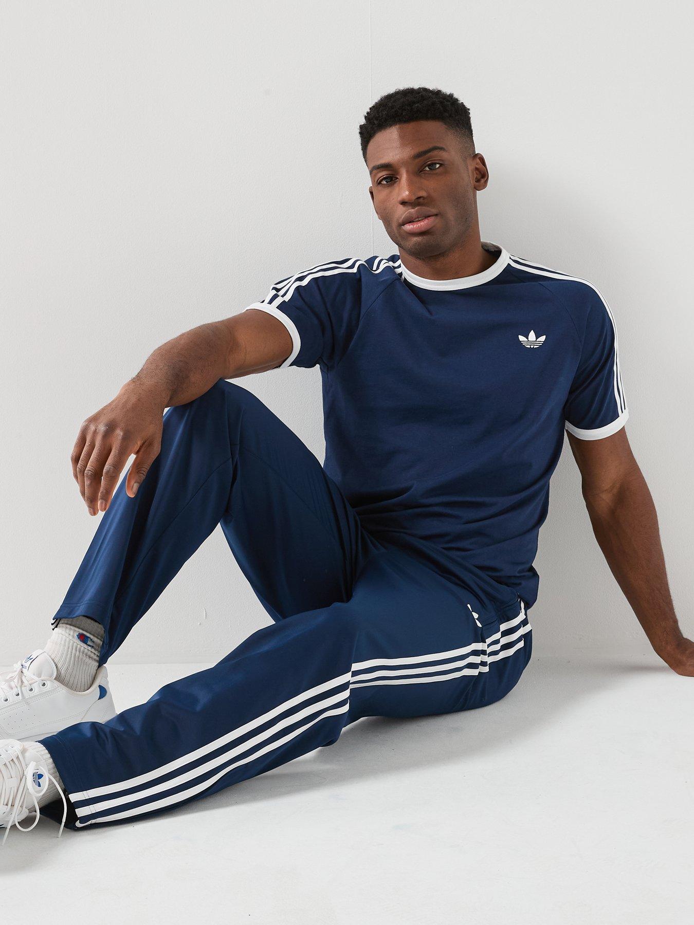 Image 4 of 6 of adidas Originals Men's Firebird Track Pants - Blue