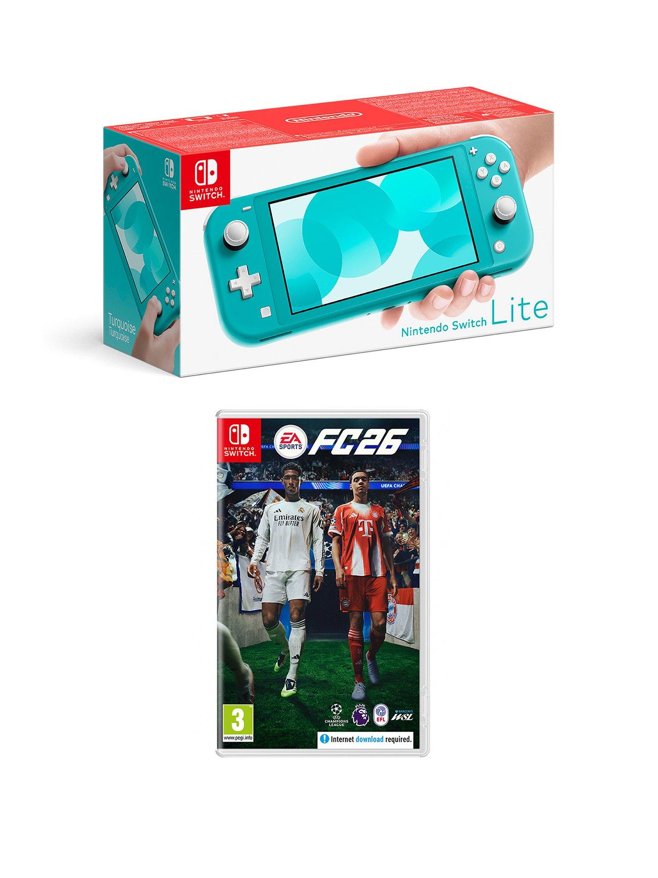 Nintendo Switch 2 Nintendo Switch Lite Turquoise Console with & EA Sport 26