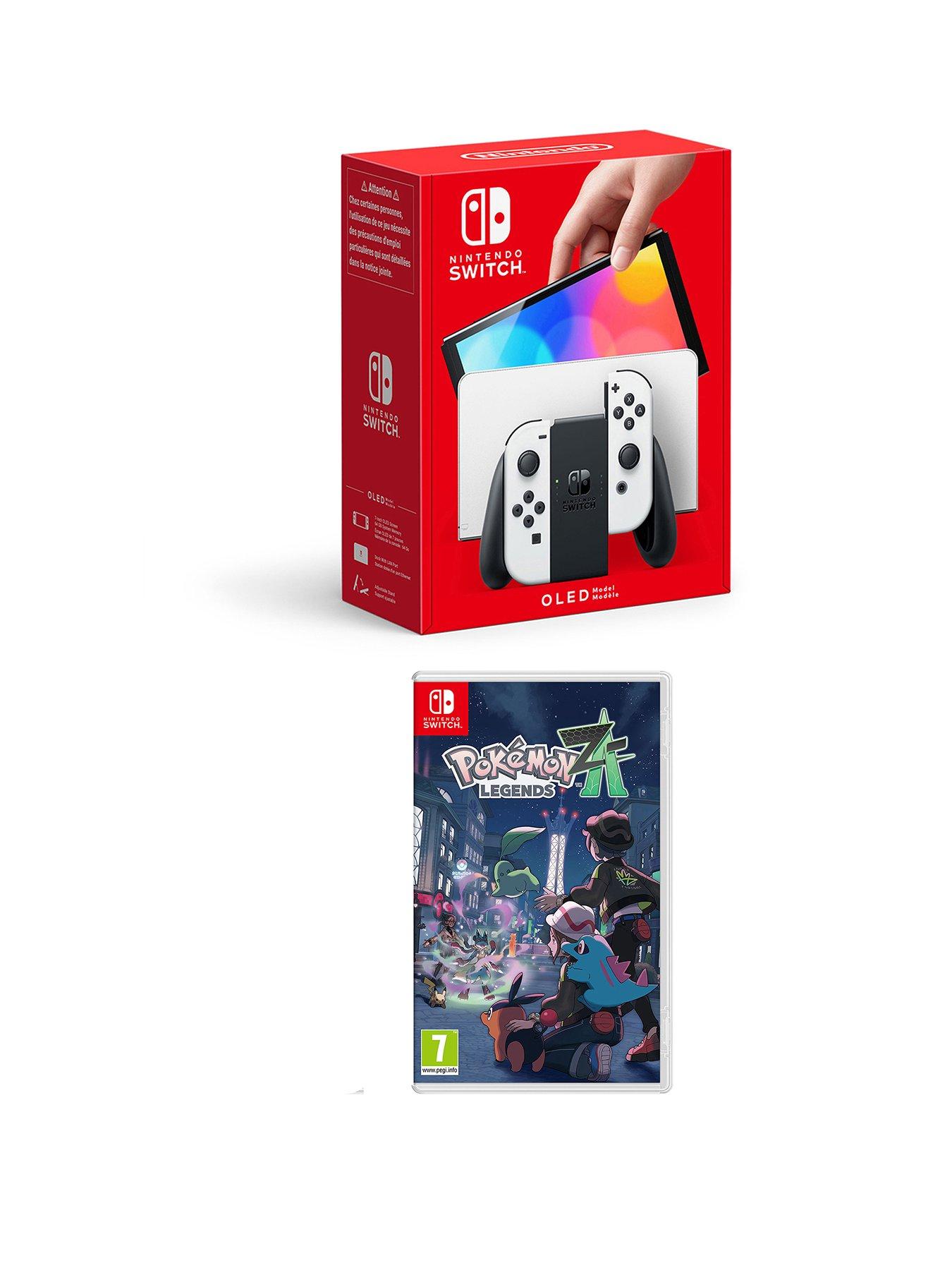 Nintendo Switch OLED White Console  &  Pokemon Legends Z-A