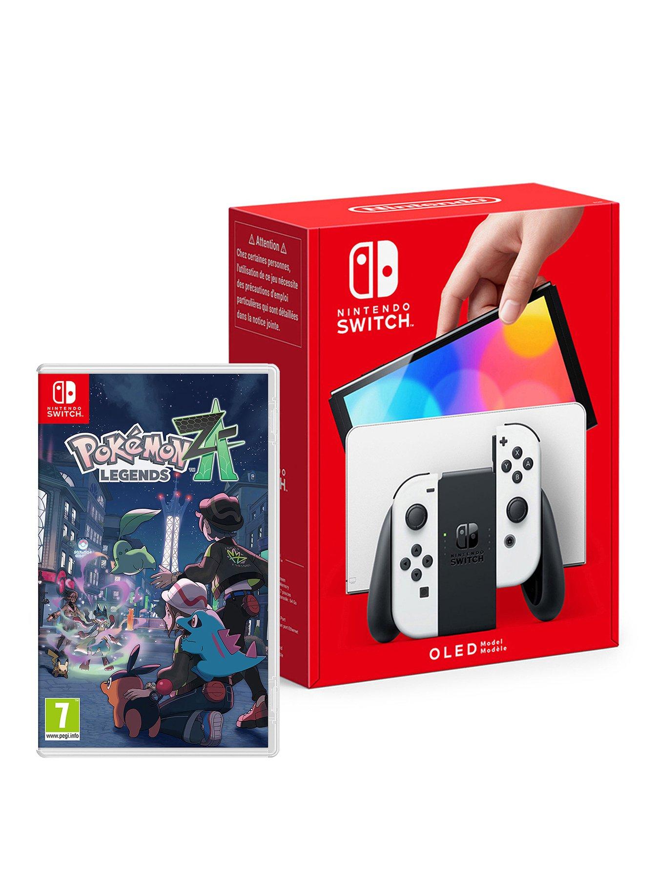 Image 1 of 8 of Nintendo Switch OLED Console White&nbsp;+ Pokemon Legends Z-A