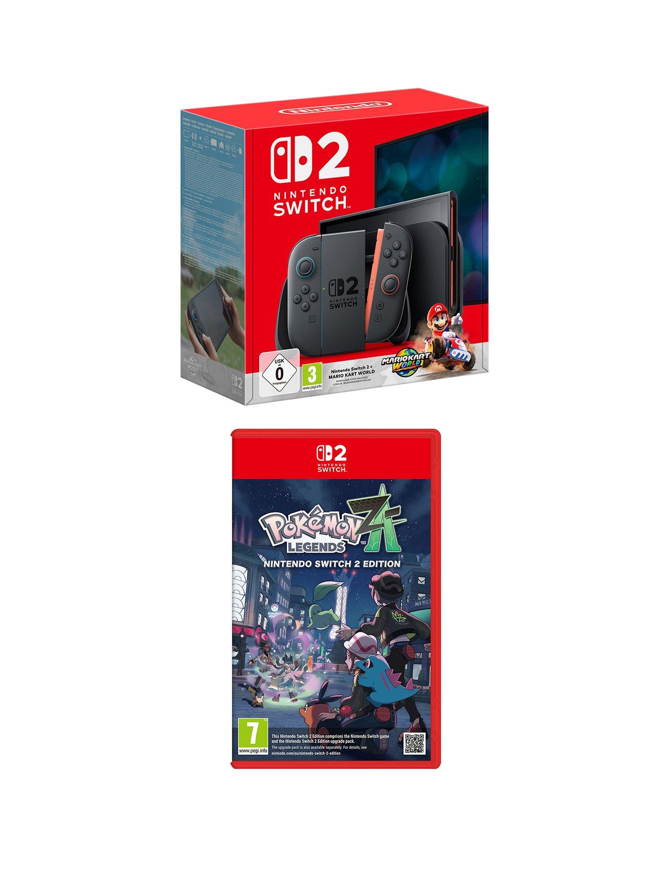 Nintendo Switch 2 Console with Mario Kart World  &  Pokémon Legends: Z-A