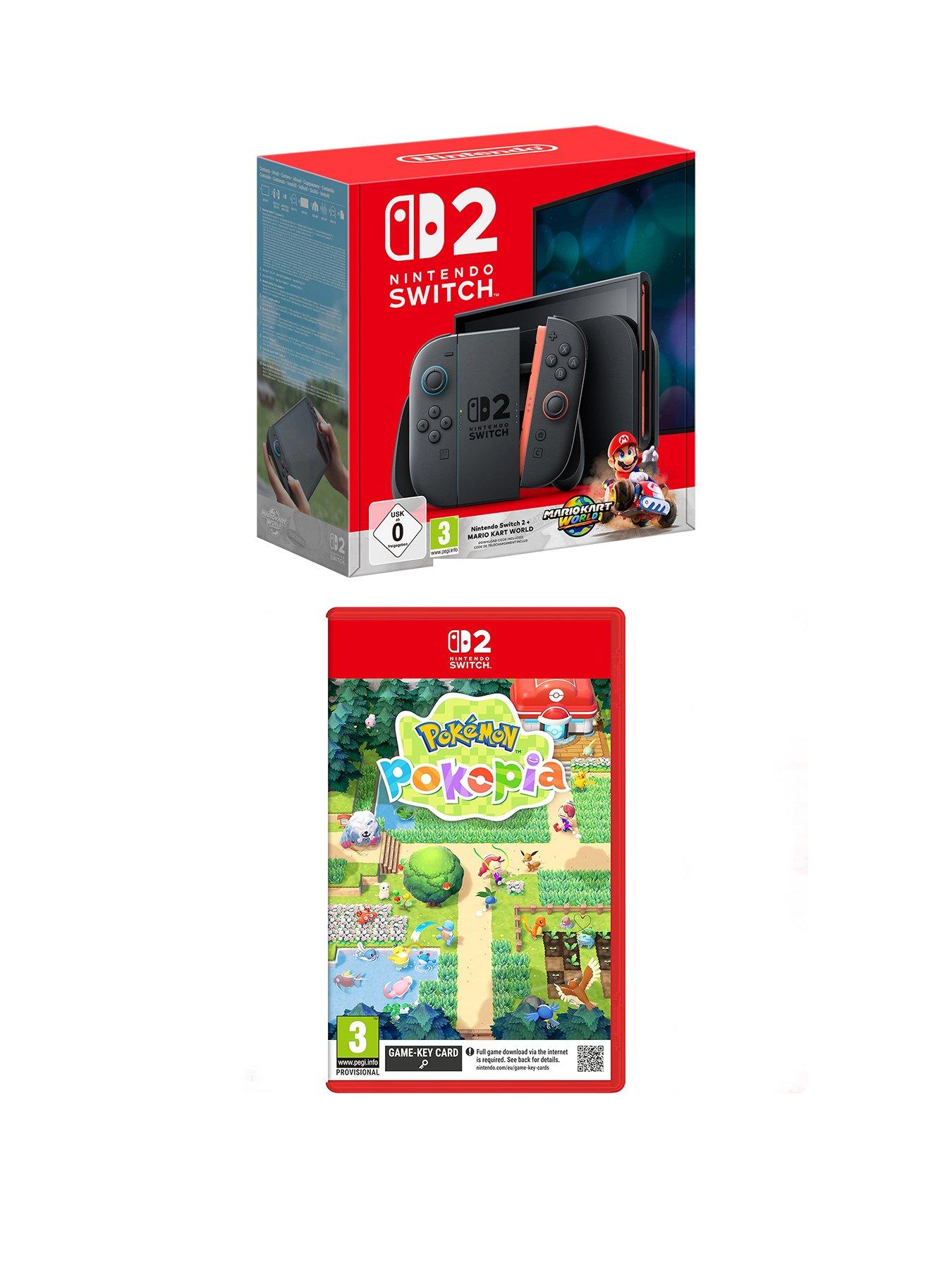 Nintendo Switch 2 Console with Mario Kart World & Pokémon Legends