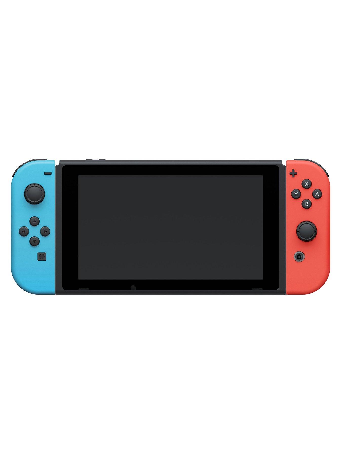 Image 3 of 7 of Nintendo Nintendo Switch&nbsp;Console + Rematch Wireless Controller&nbsp;- Invincible Mario + Airlite Fit Ghost Purple Headset