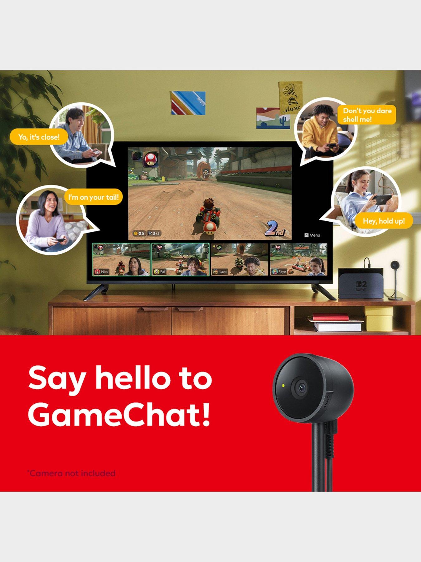 Image 4 of 8 of Nintendo Console + Airlite Fit Headset NS2 Charcoal Black + Rematch Wireless NS2 Mario &amp; Luigi controller