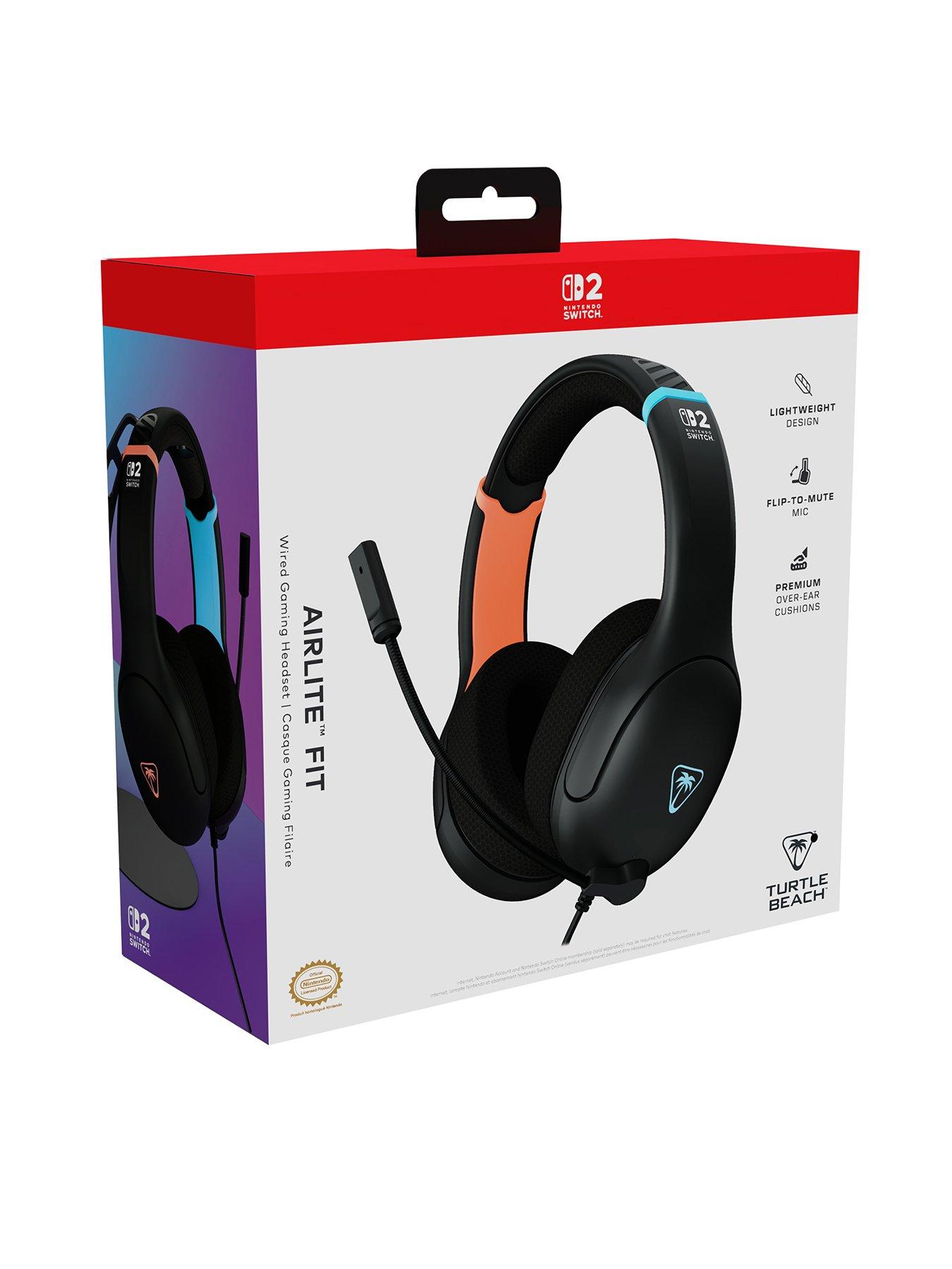 Image 6 of 8 of Nintendo Console + Airlite Fit Headset NS2 Charcoal Black + Rematch Wireless NS2 Mario &amp; Luigi controller