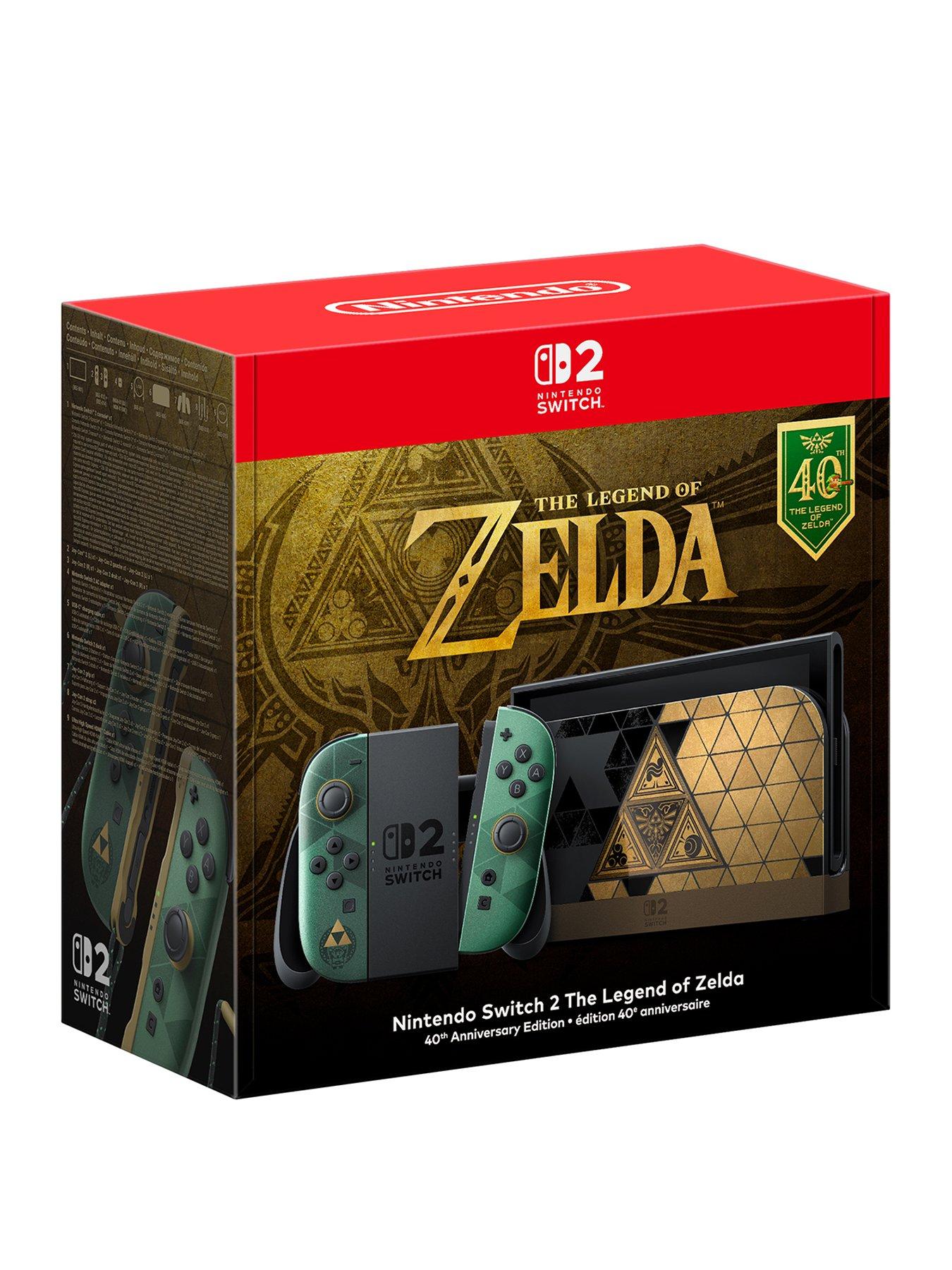 Nintendo Switch 2 The Legend of Zelda 40th Anniversary Edition console - Nintendo Switch 2