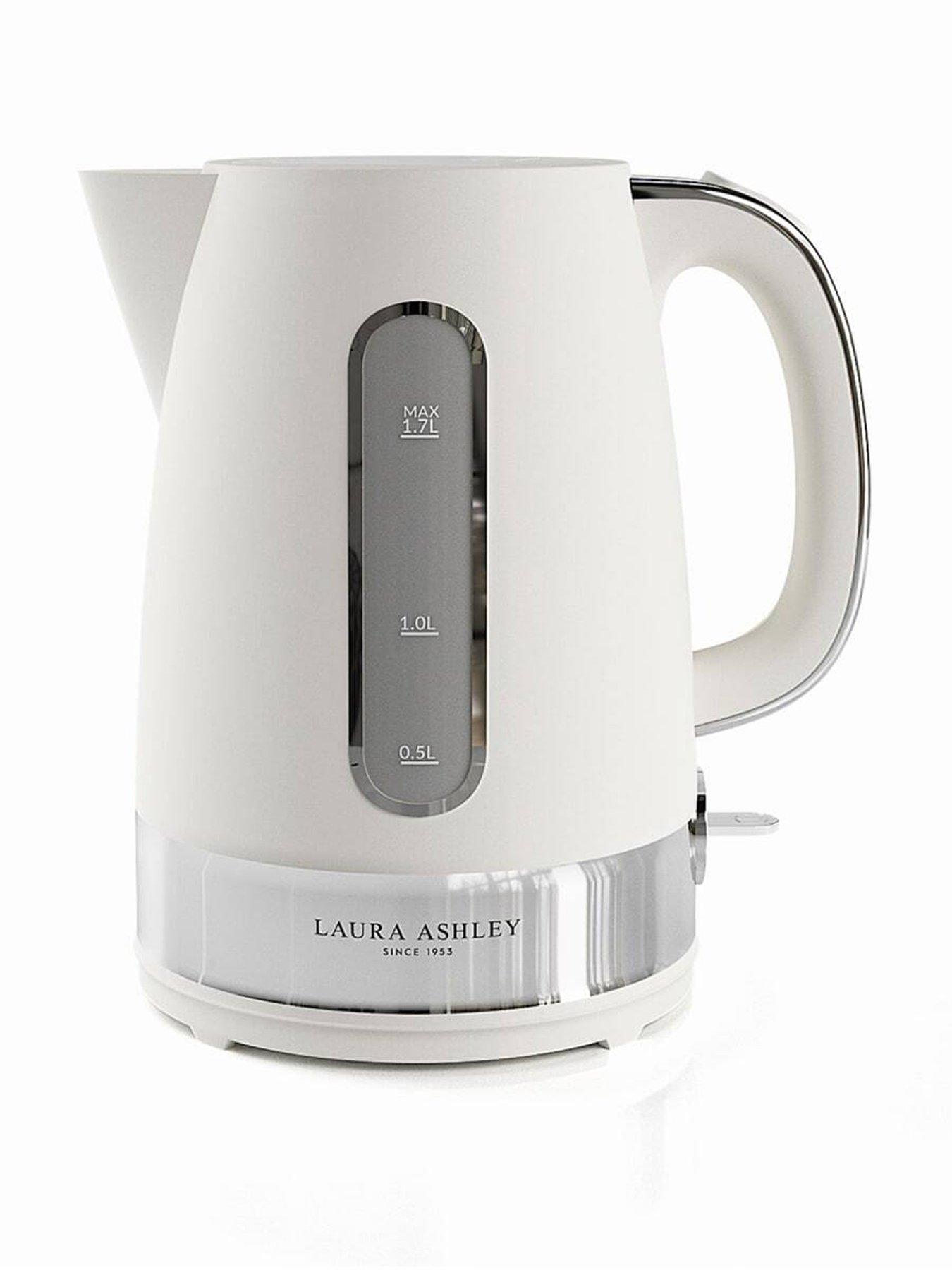 Image 1 of 7 of Laura Ashley Laura Ashley 1.7L Jug Kettle -&nbsp;Cotton White