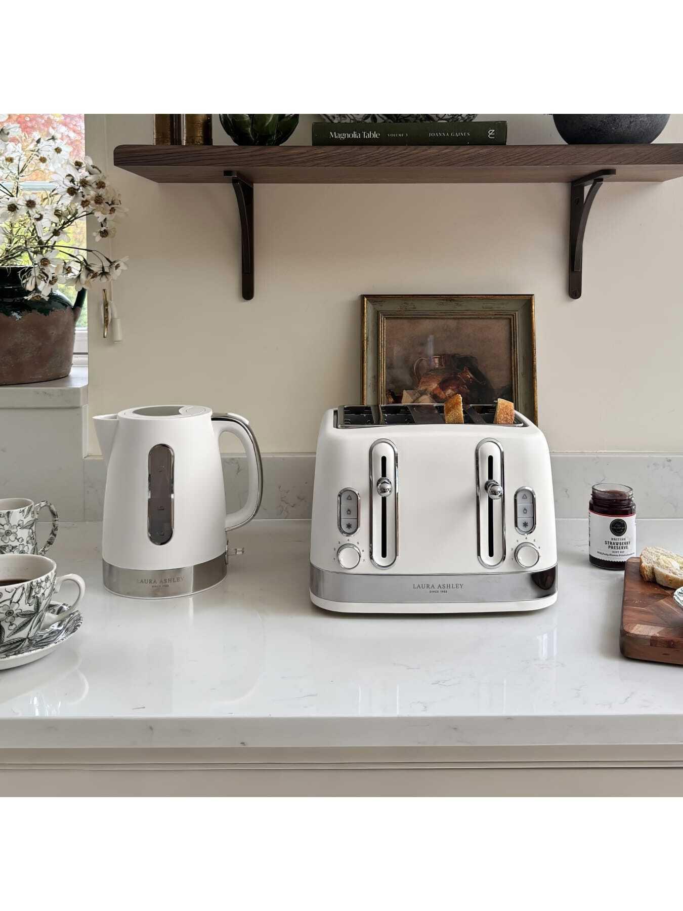 Image 7 of 7 of Laura Ashley Laura Ashley 1.7L Jug Kettle -&nbsp;Cotton White