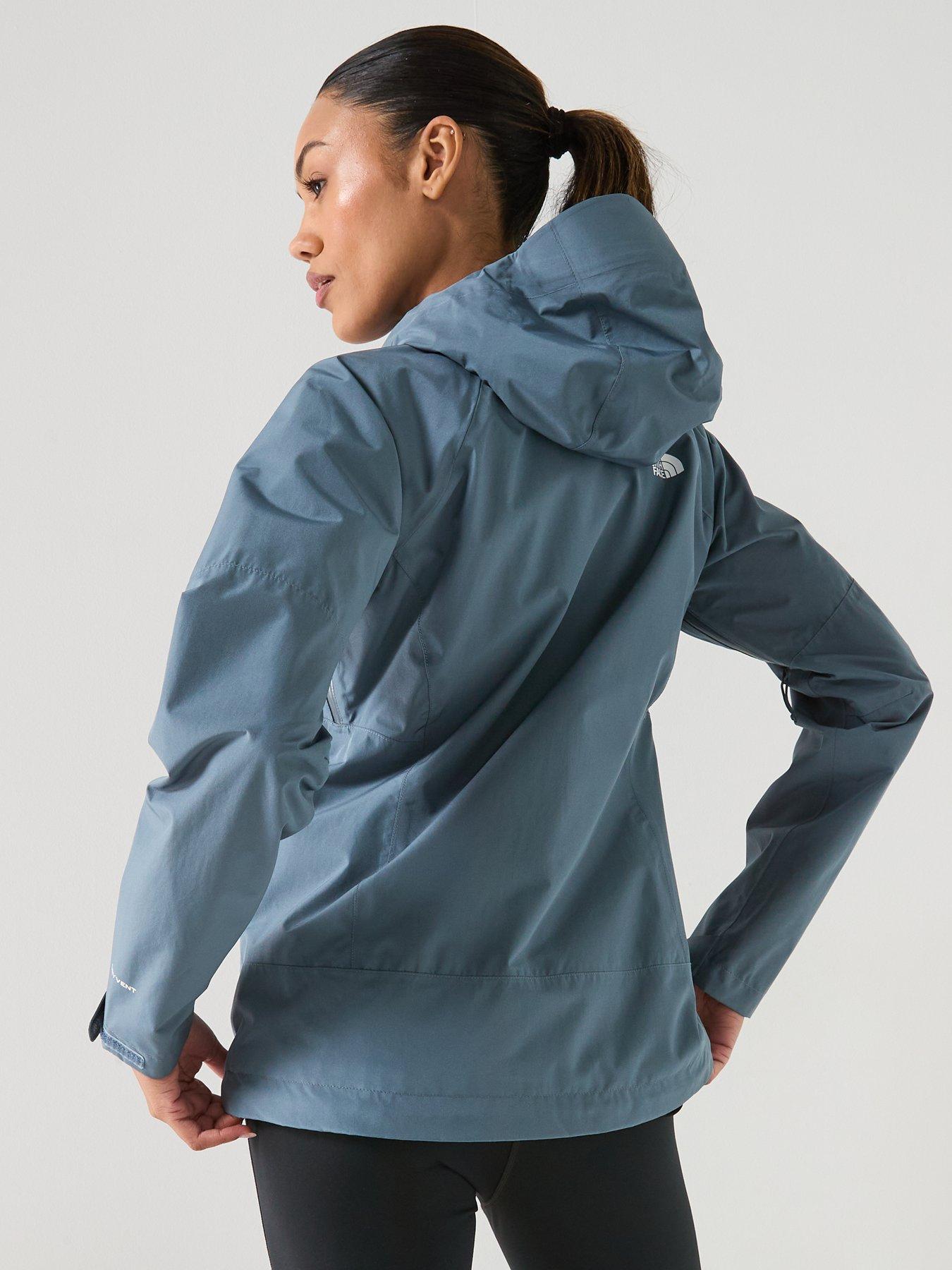 Image 2 of 6 of The North Face Womens Diablo Dynamic Zip In Jacket - Grey