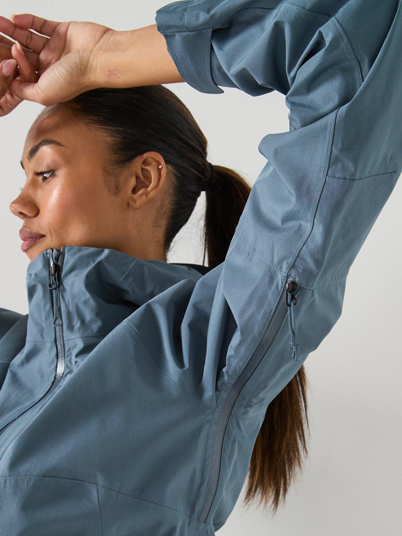 Image 5 of 6 of The North Face Womens Diablo Dynamic Zip In Jacket - Grey