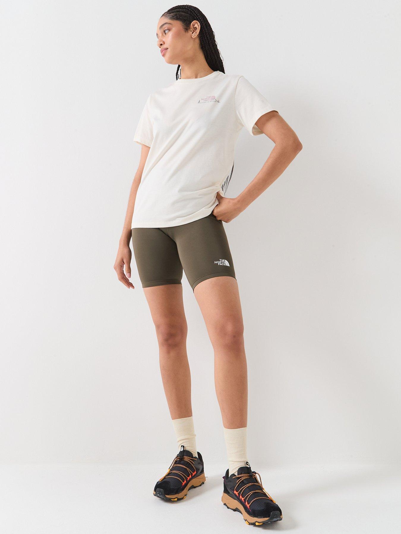 Image 3 of 6 of The North Face Womens Monte Regular T-Shirt - White