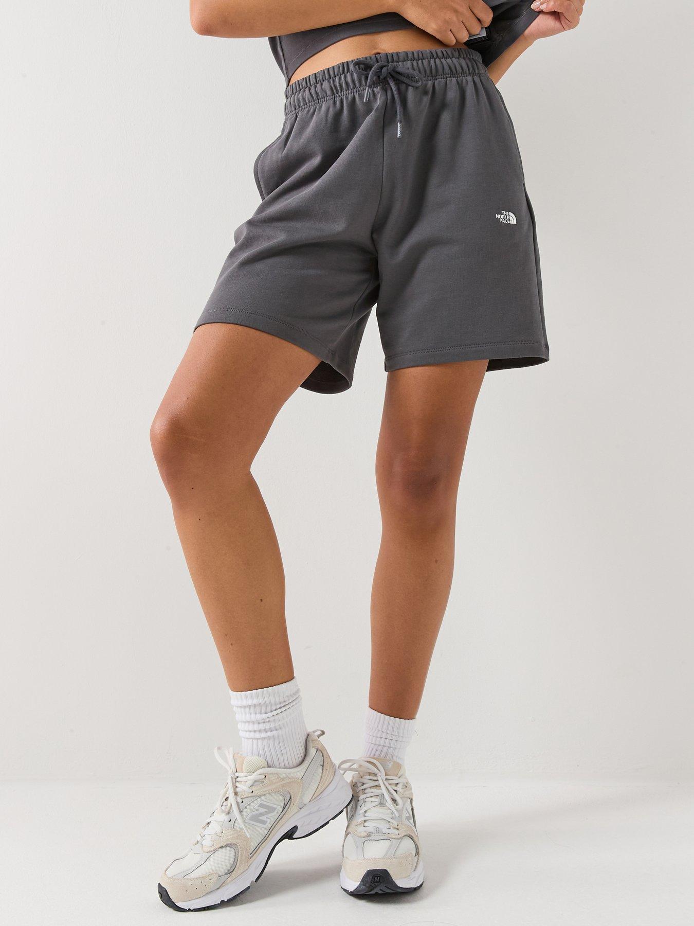Image 1 of 5 of The North Face Womens Essential Light Relaxed Shorts - Grey