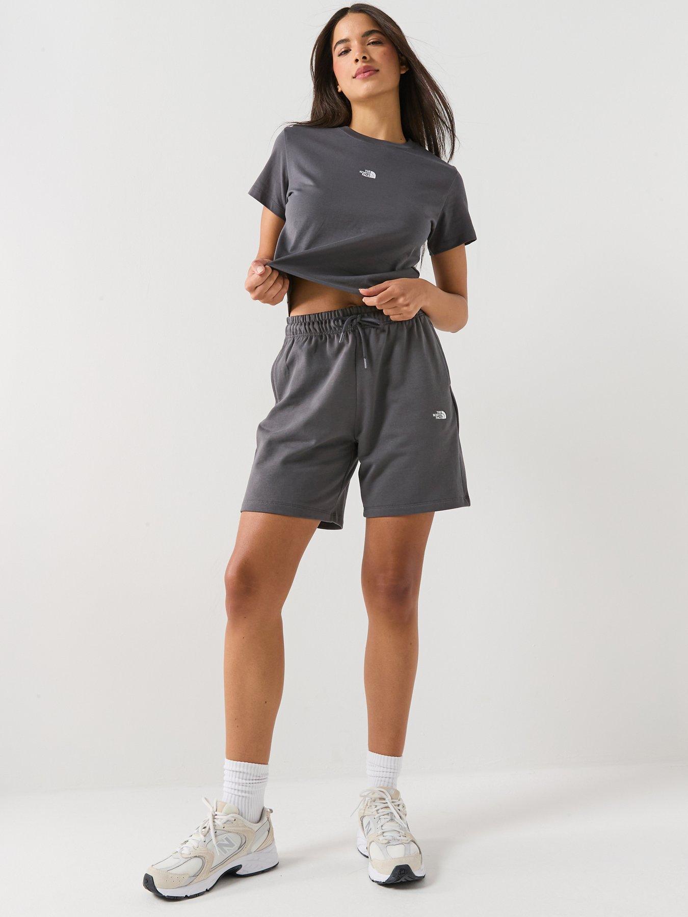 Image 3 of 5 of The North Face Womens Essential Light Relaxed Shorts - Grey