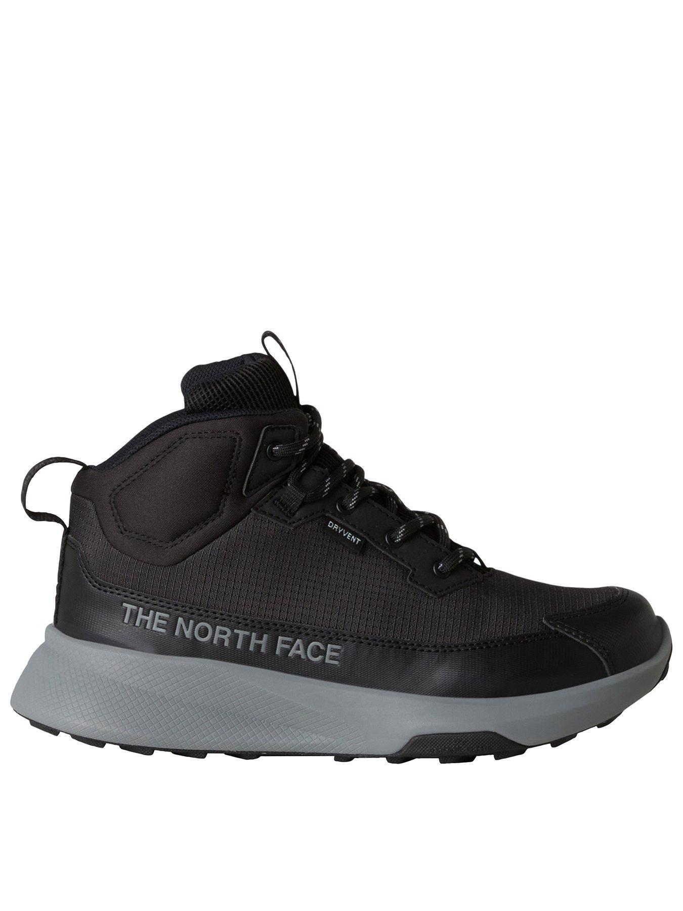 the-north-face-junior-unisex-fastpack-ii-waterproof-mid-walking-boots-black