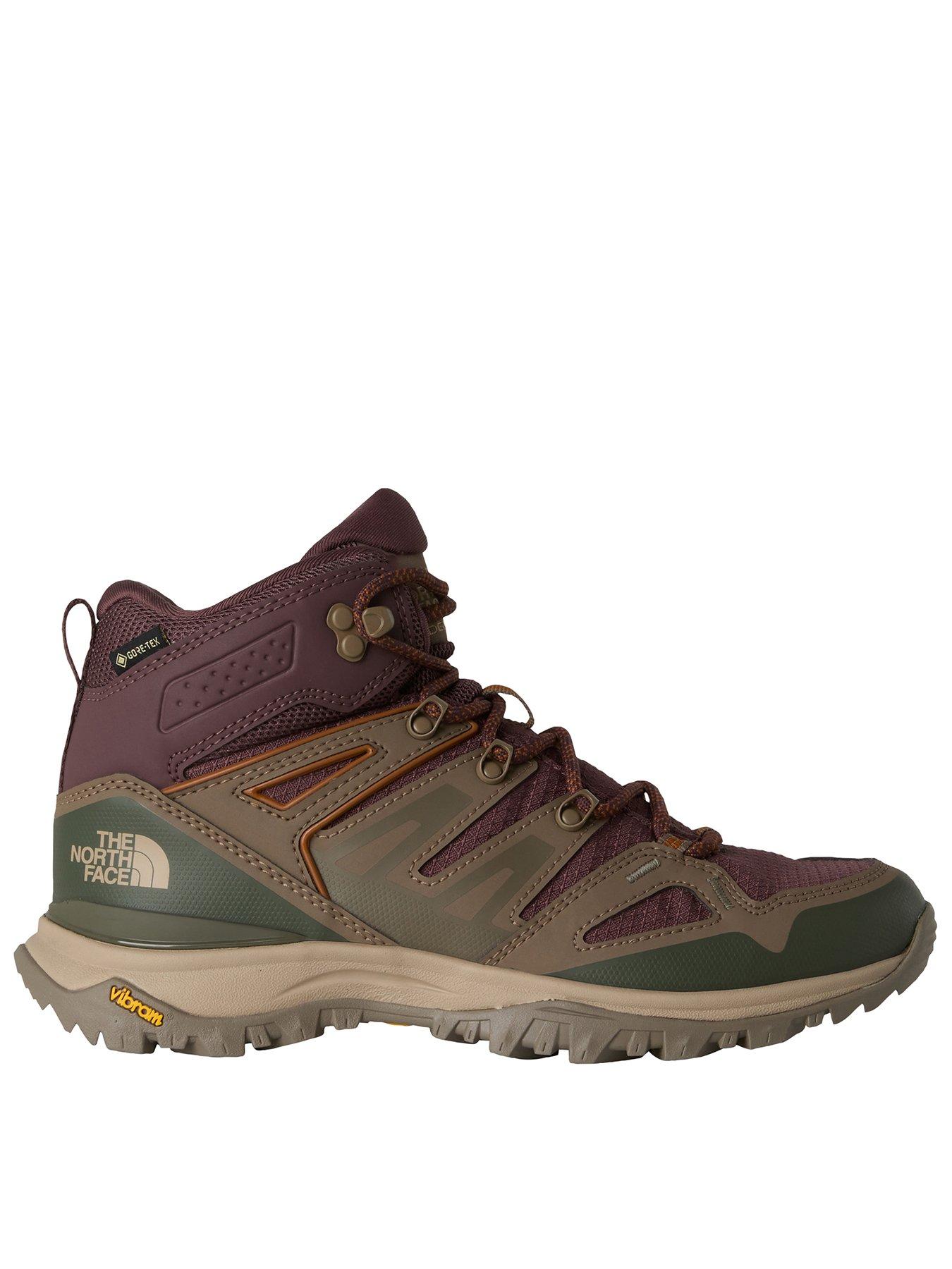 THE NORTH FACE Womens Hedgehog Goretex Mid Hiking Boots - Purple