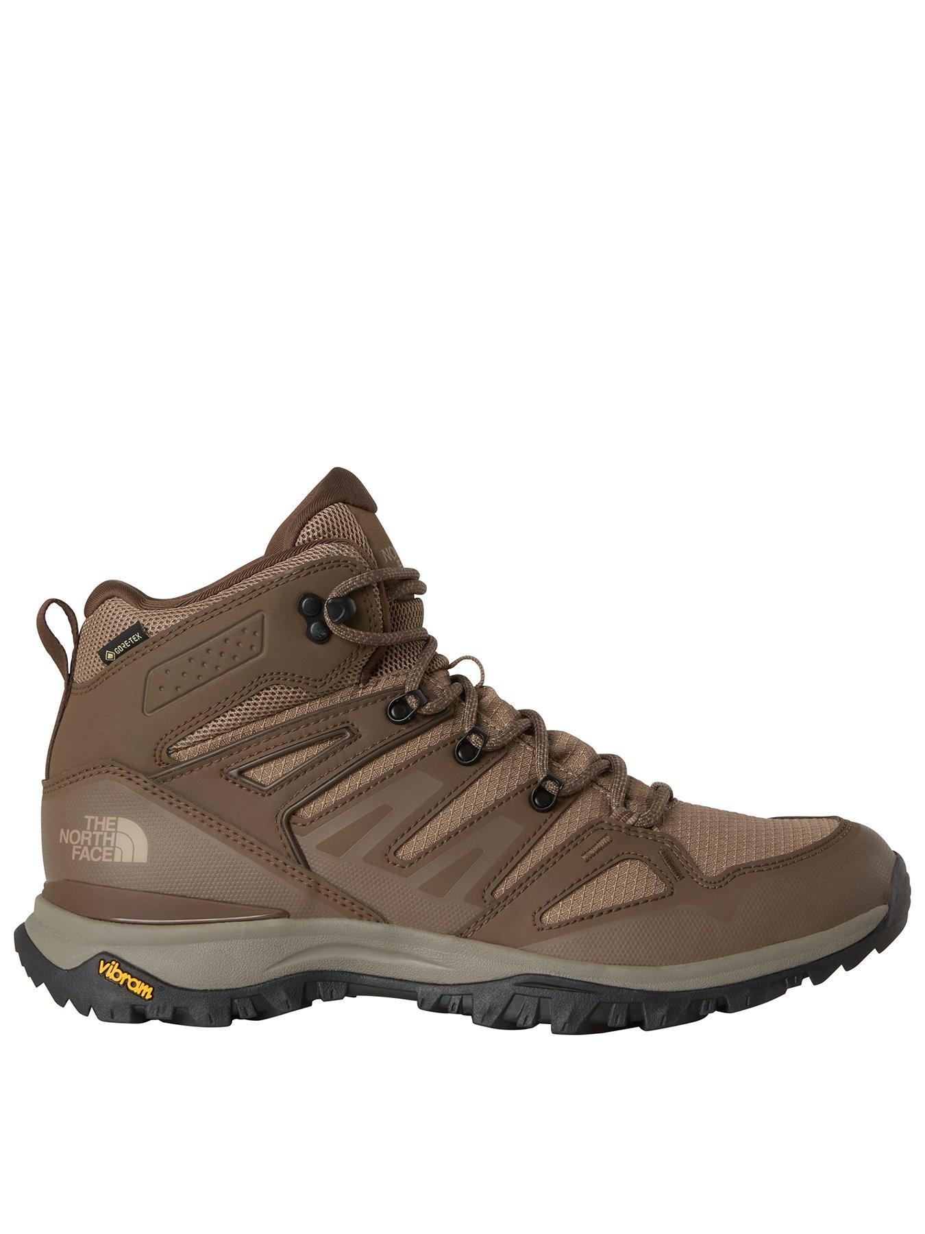 The North Face Mens Hedgehog Goretex Mid Hiking Boots - Brown