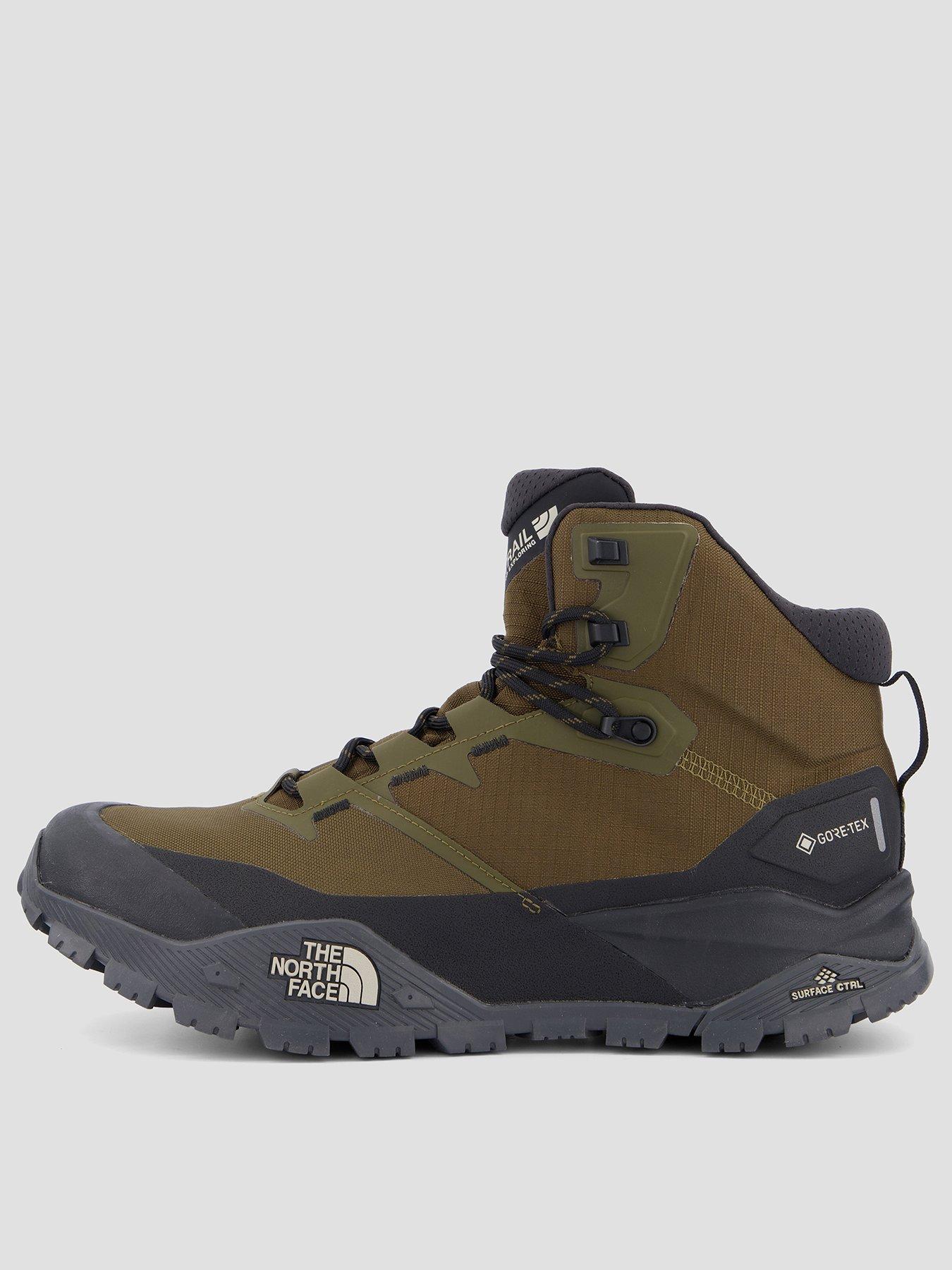 The North Face Mens Offtrail Goretex Mid Hiking Boots - Khaki