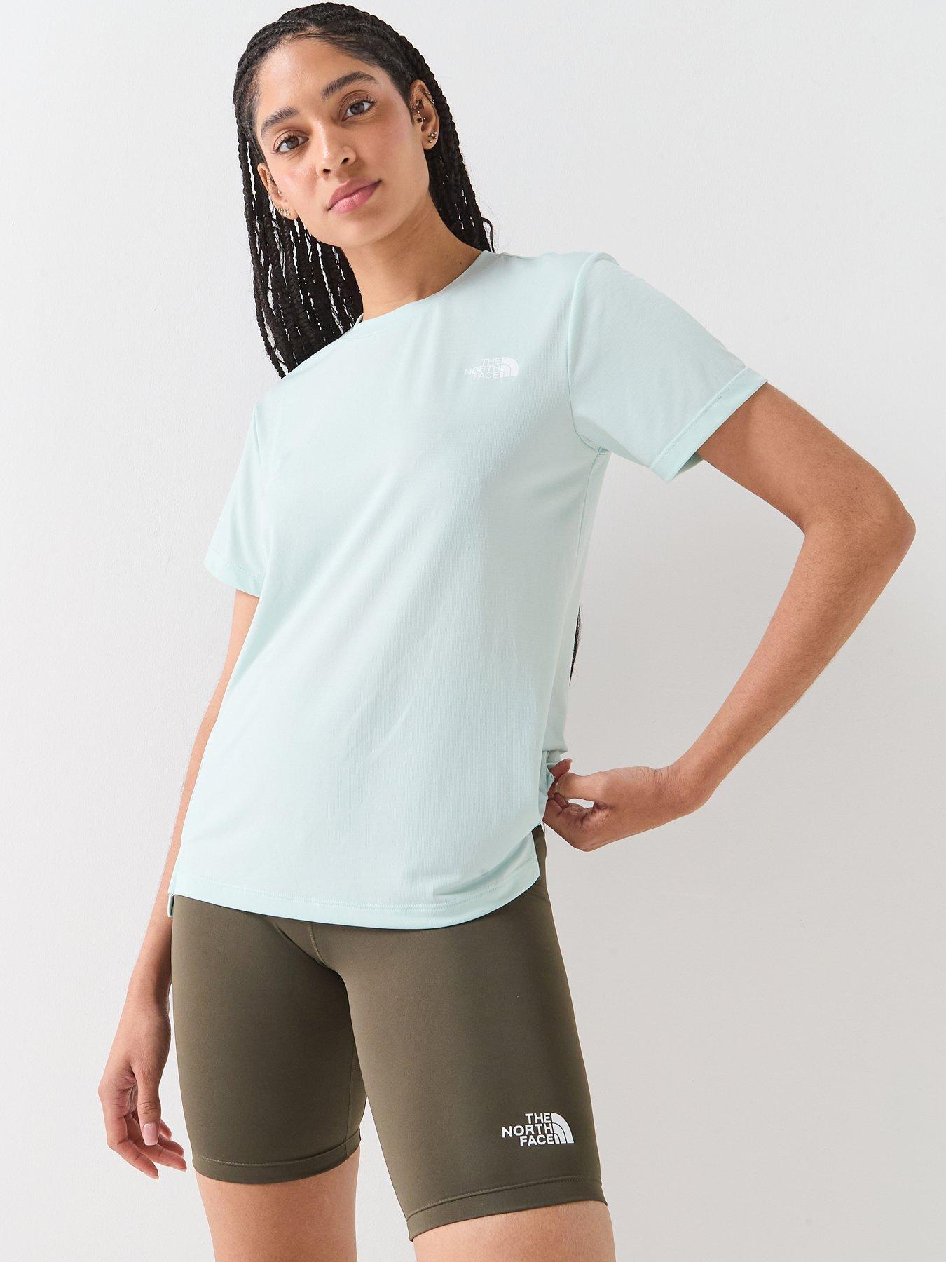 Image 1 of 6 of The North Face Womens Flex T-Shirt - Blue