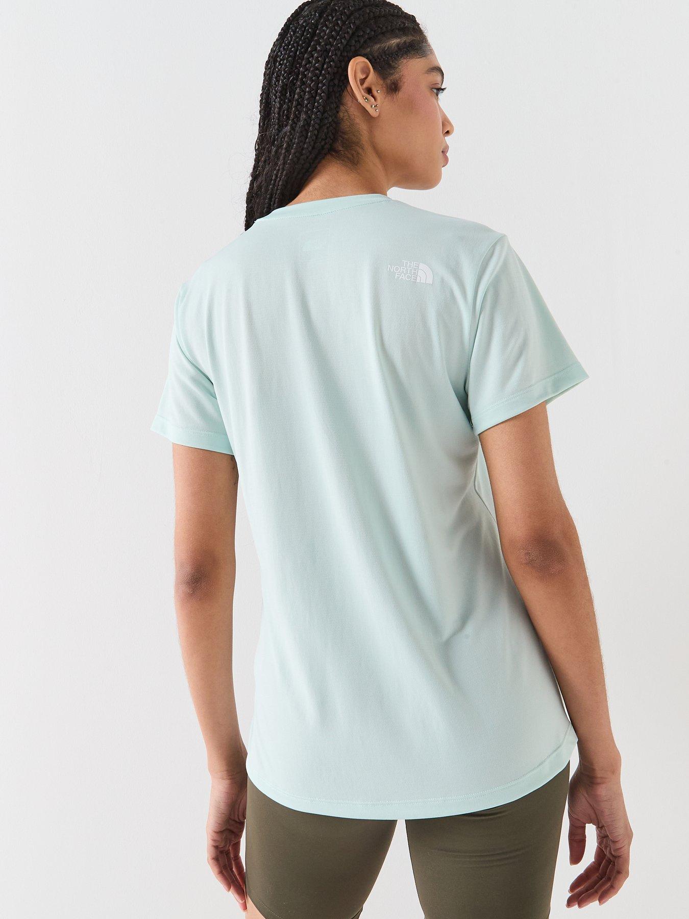 Image 2 of 6 of The North Face Womens Flex T-Shirt - Blue