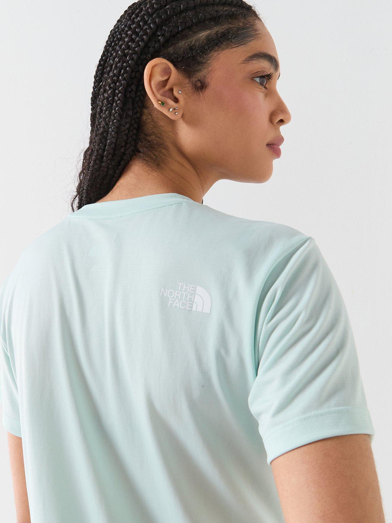 Image 4 of 6 of The North Face Womens Flex T-Shirt - Blue