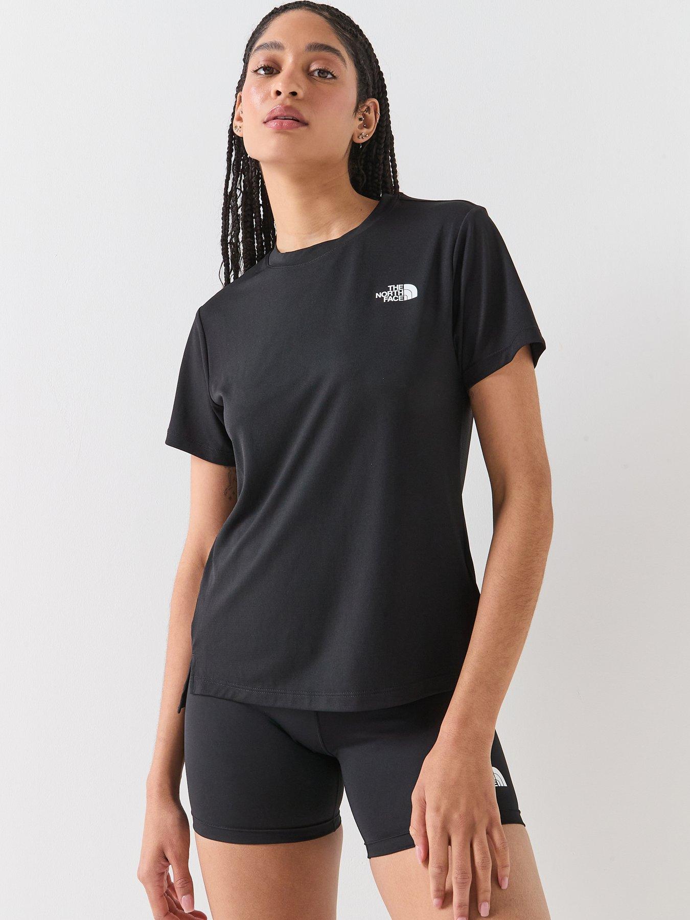Image 1 of 6 of The North Face Womens Flex T-Shirt - Black