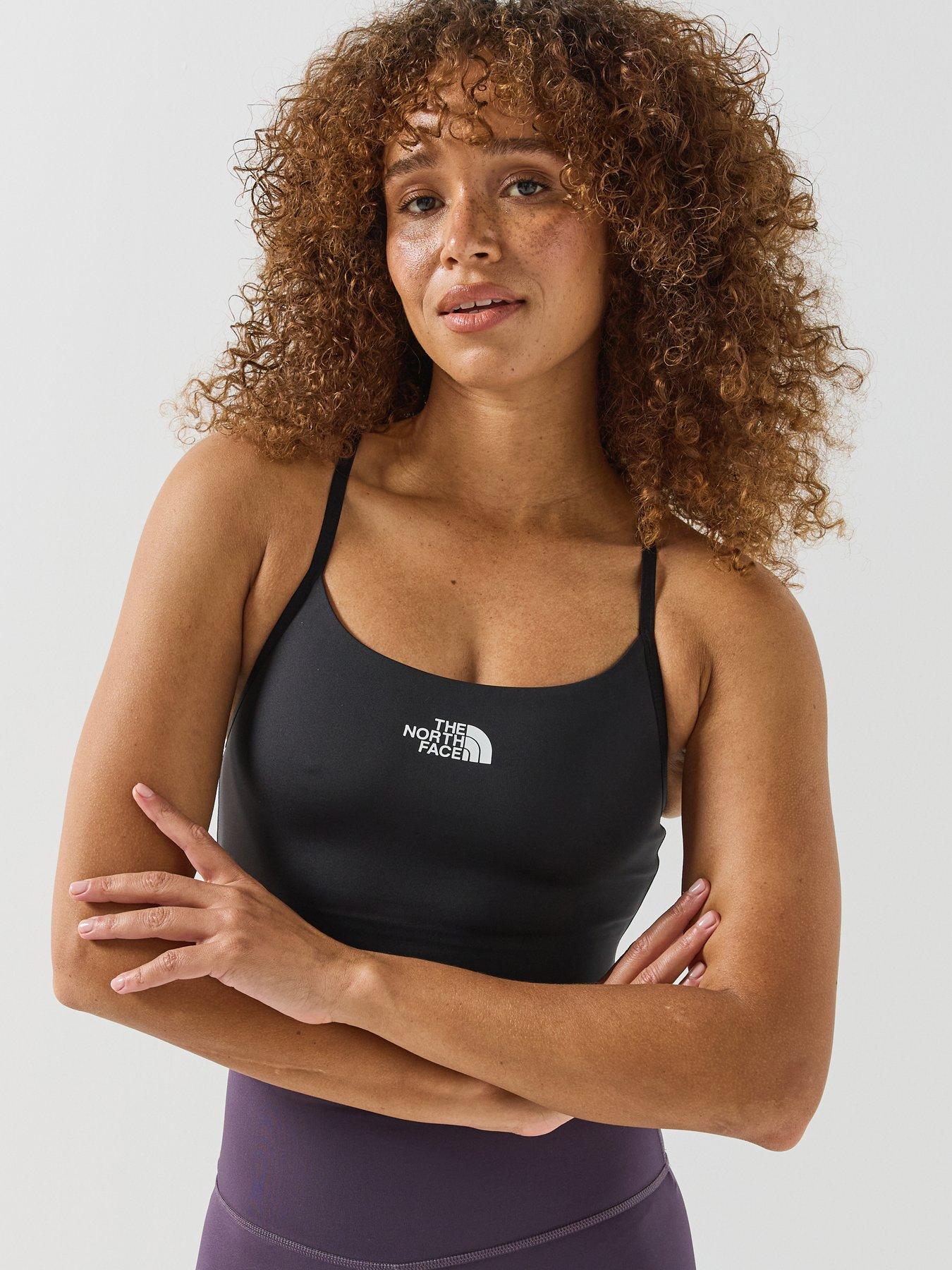 The North Face Womens Flex Light Suport Sports Bra - Black