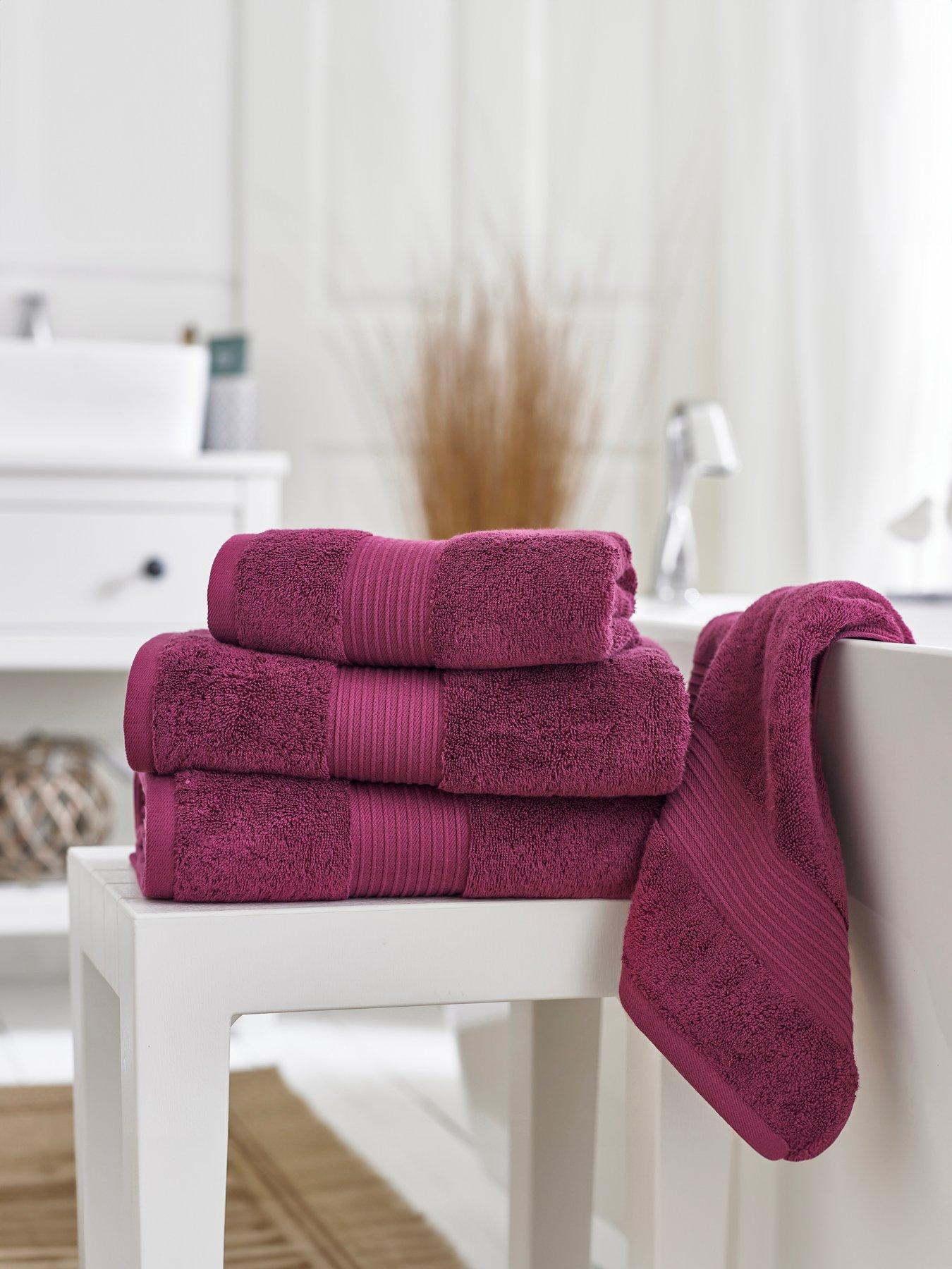 Deyongs Bliss Pima Cotton Bath Sheet Pair