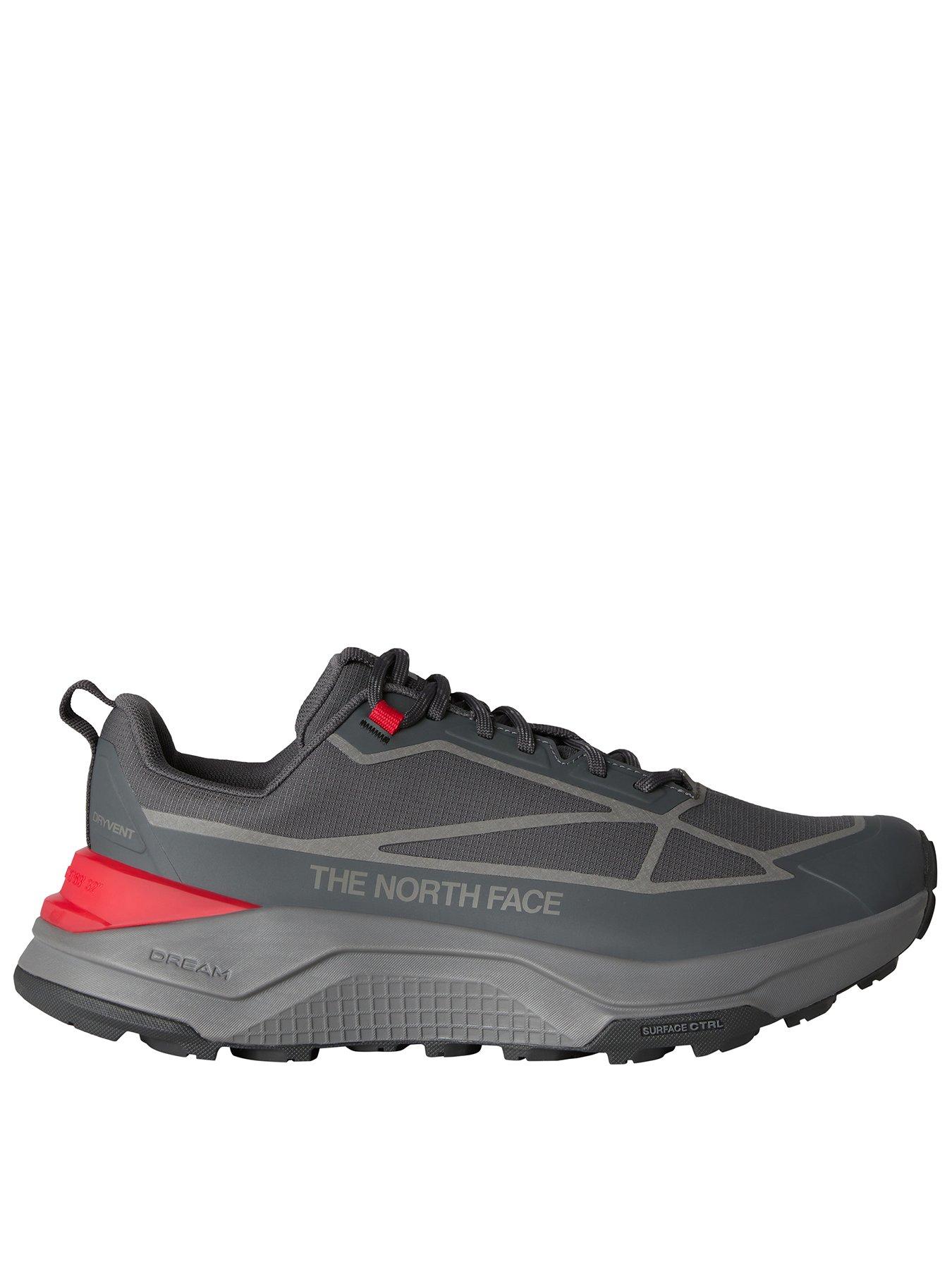 The North Face Mens Fastpack Waterproof Hiking Shoes - Grey