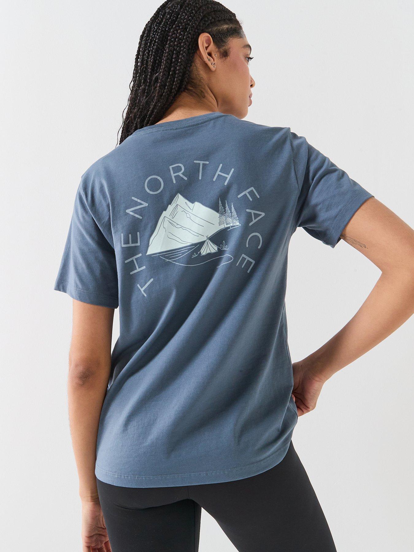The North Face Womens Monte Regular Graphic T-Shirt - Grey