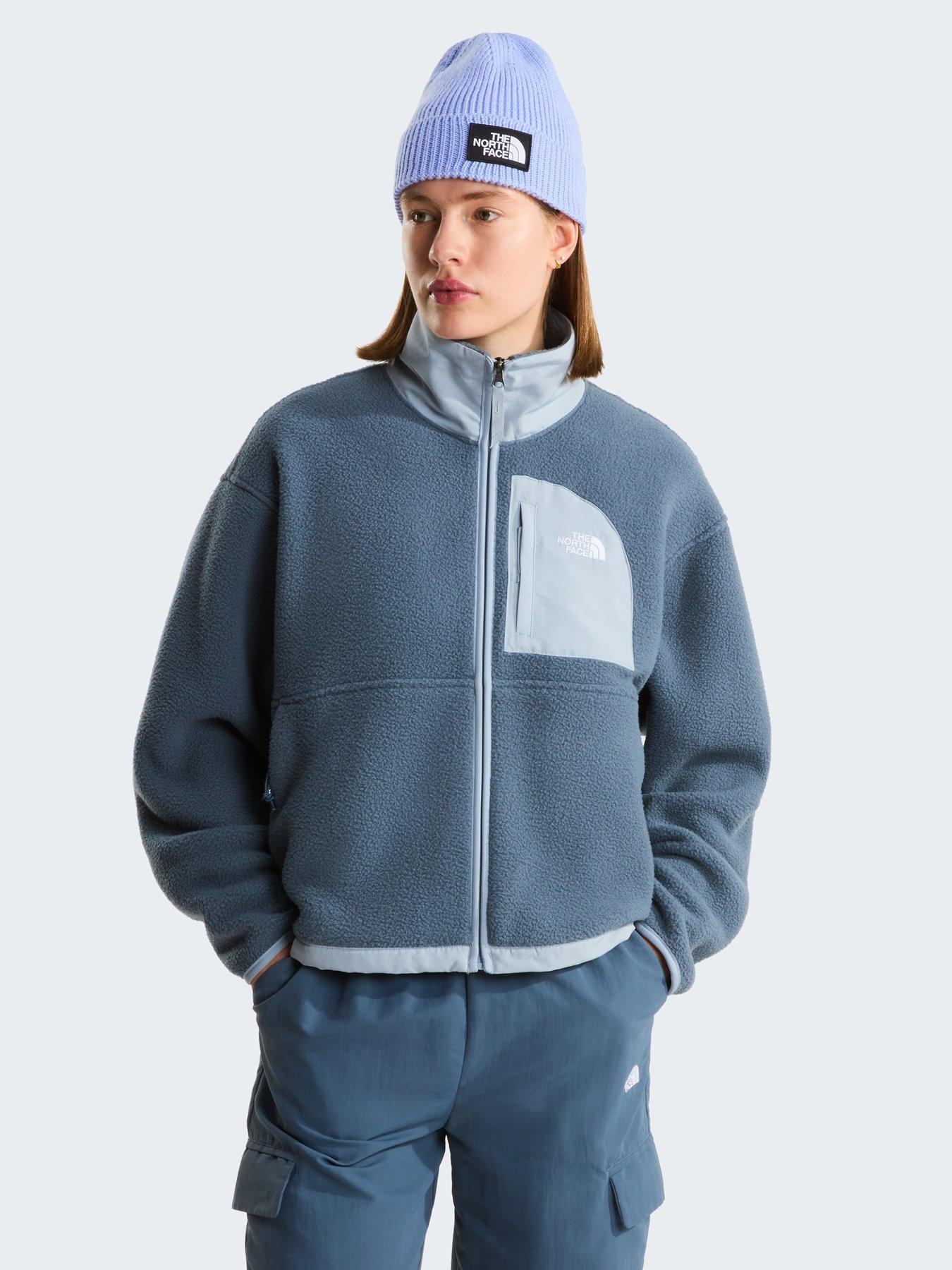 The North Face Womens Yumiori Off Peak Full Zip Fleece, Grey, Size 2Xl, Women