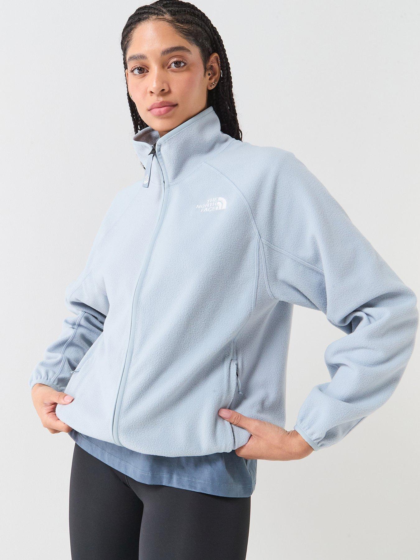 The North Face Womens Oxara Full Zip Fleece - Light Grey