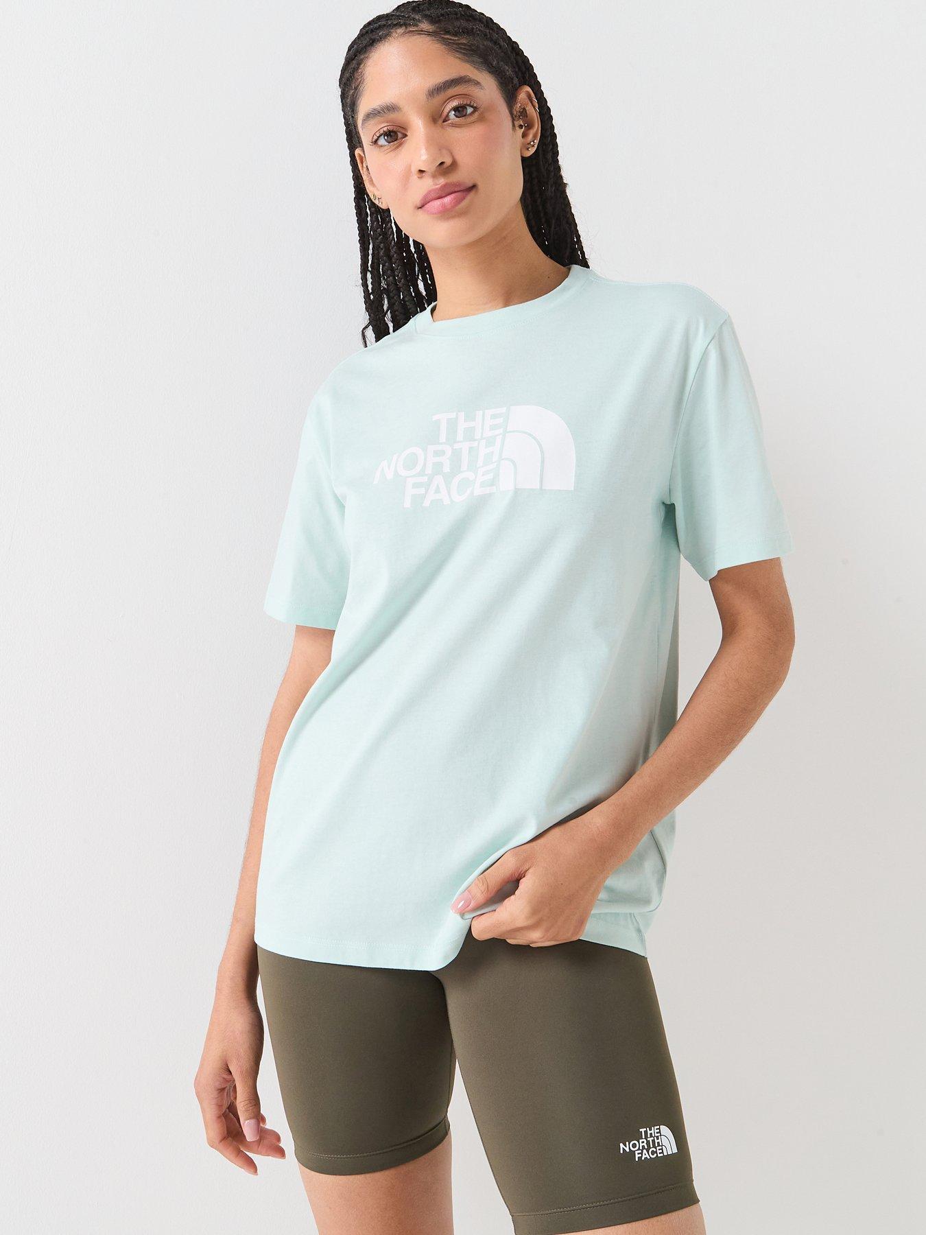The North Face Womens Evolution Half Dome Relaxed T-Shirt - Blue