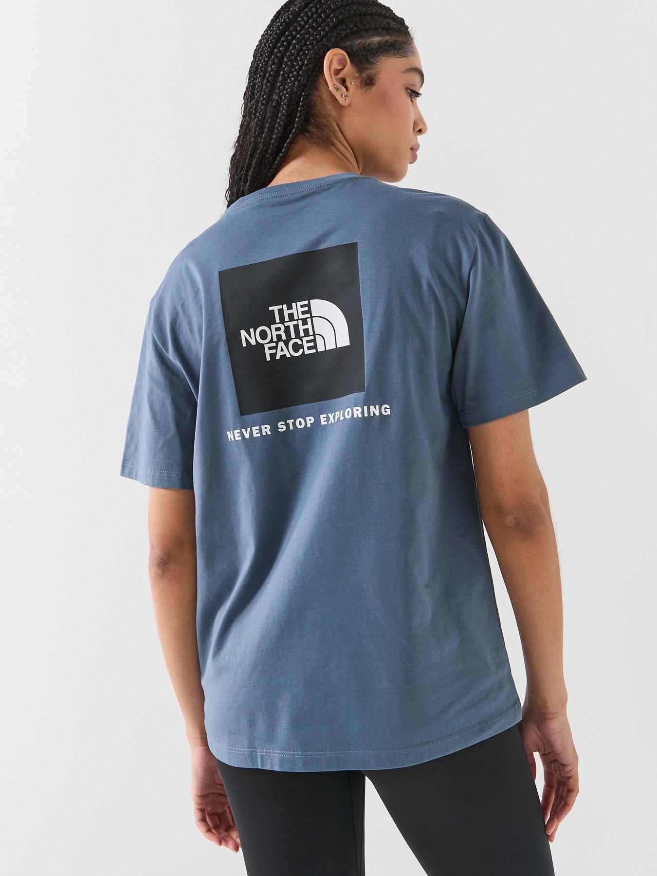 The North Face Womens Evolution Half Dome Relaxed T-Shirt - Grey
