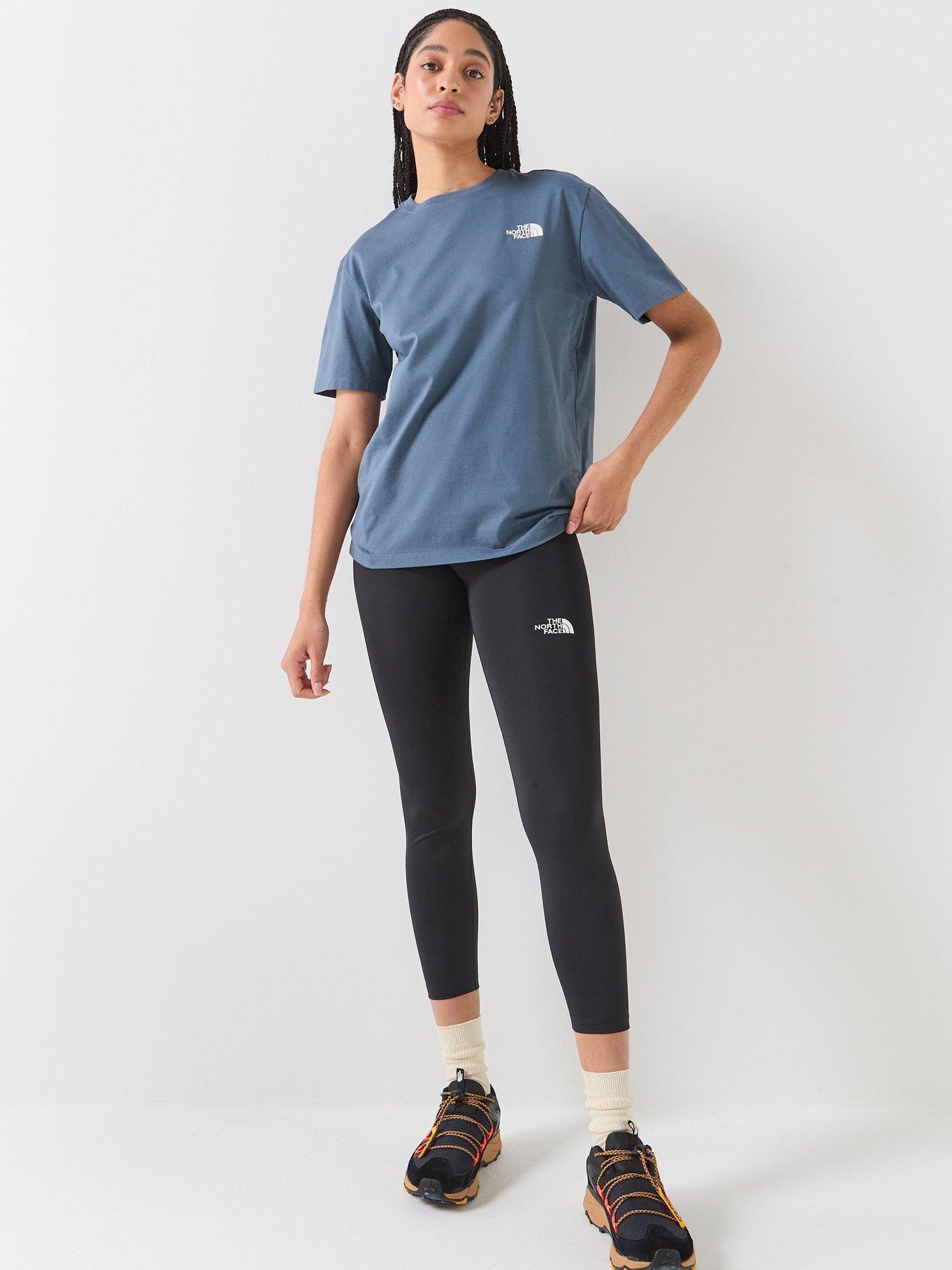 Image 3 of 6 of The North Face Womens Evolution Half Dome Relaxed T-Shirt - Grey