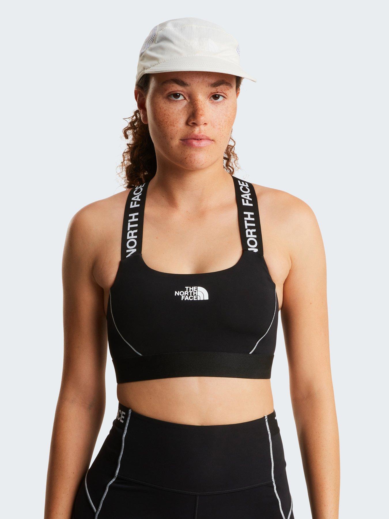 The North Face Womens Cambrena Light Support Sports Bra - Black