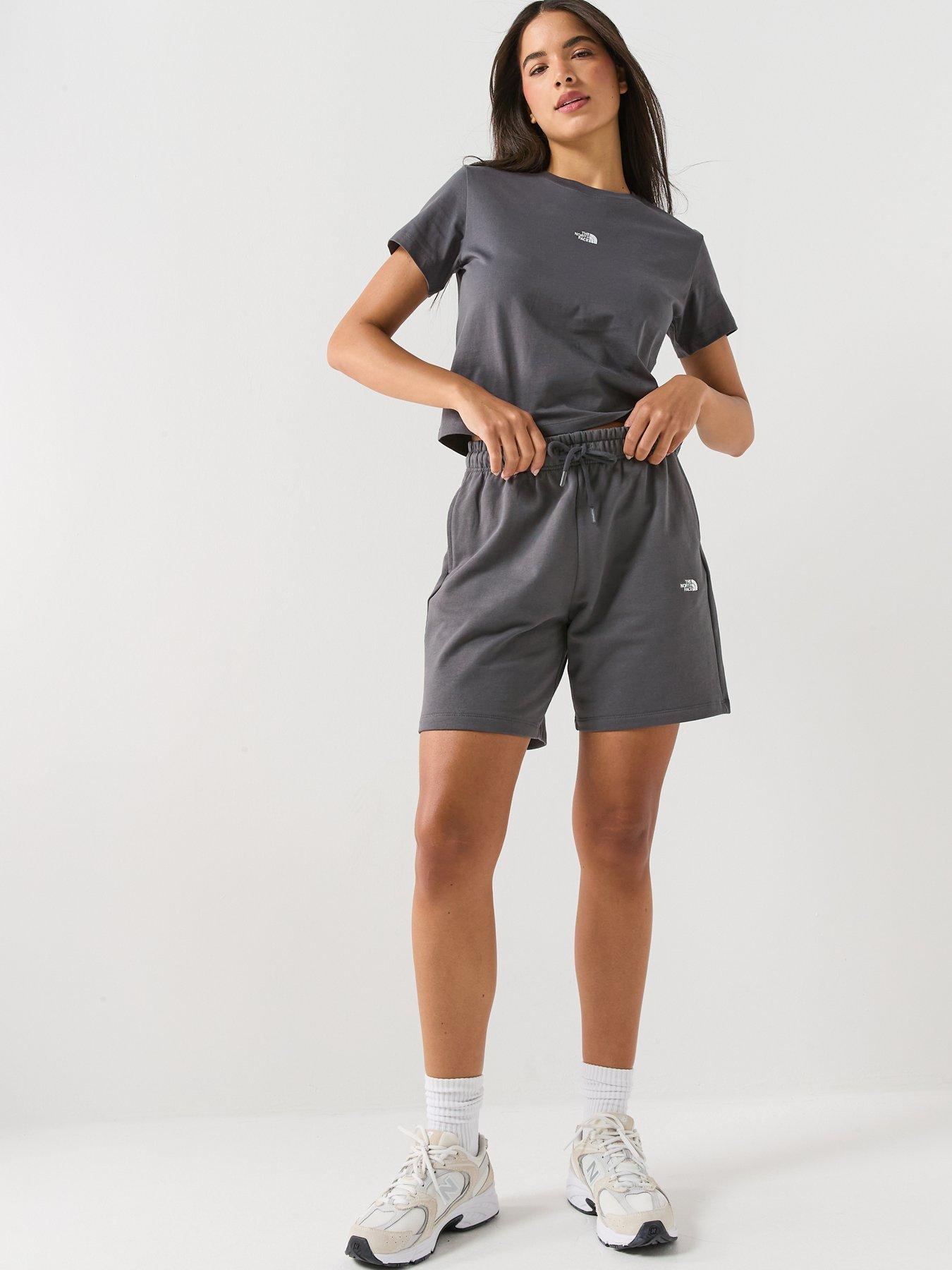 Image 3 of 5 of The North Face Womens Essential Regular Cutie T-Shirt - Grey