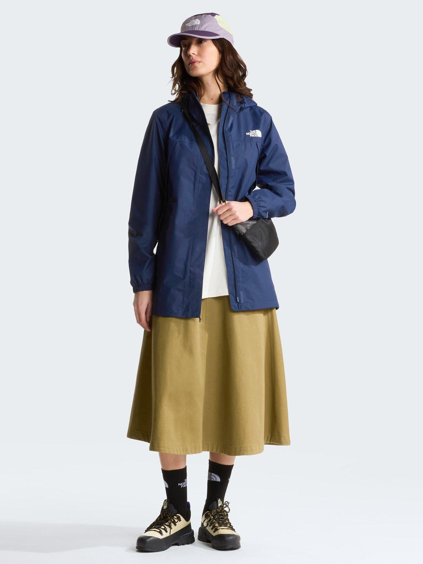 Image 3 of 5 of The North Face Womens Antora Rain Parka - Navy