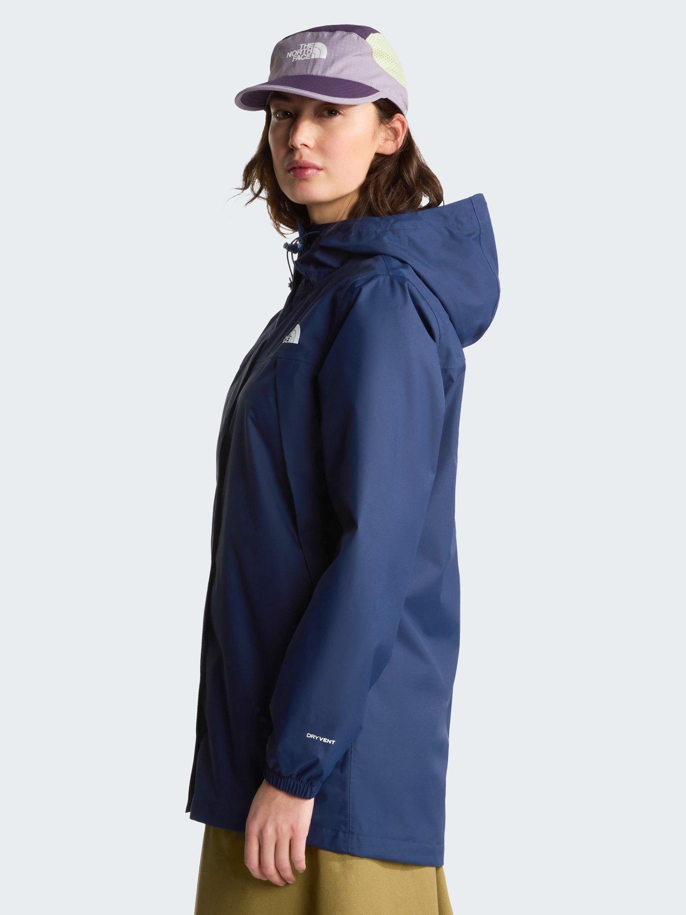 Image 5 of 5 of The North Face Womens Antora Rain Parka - Navy