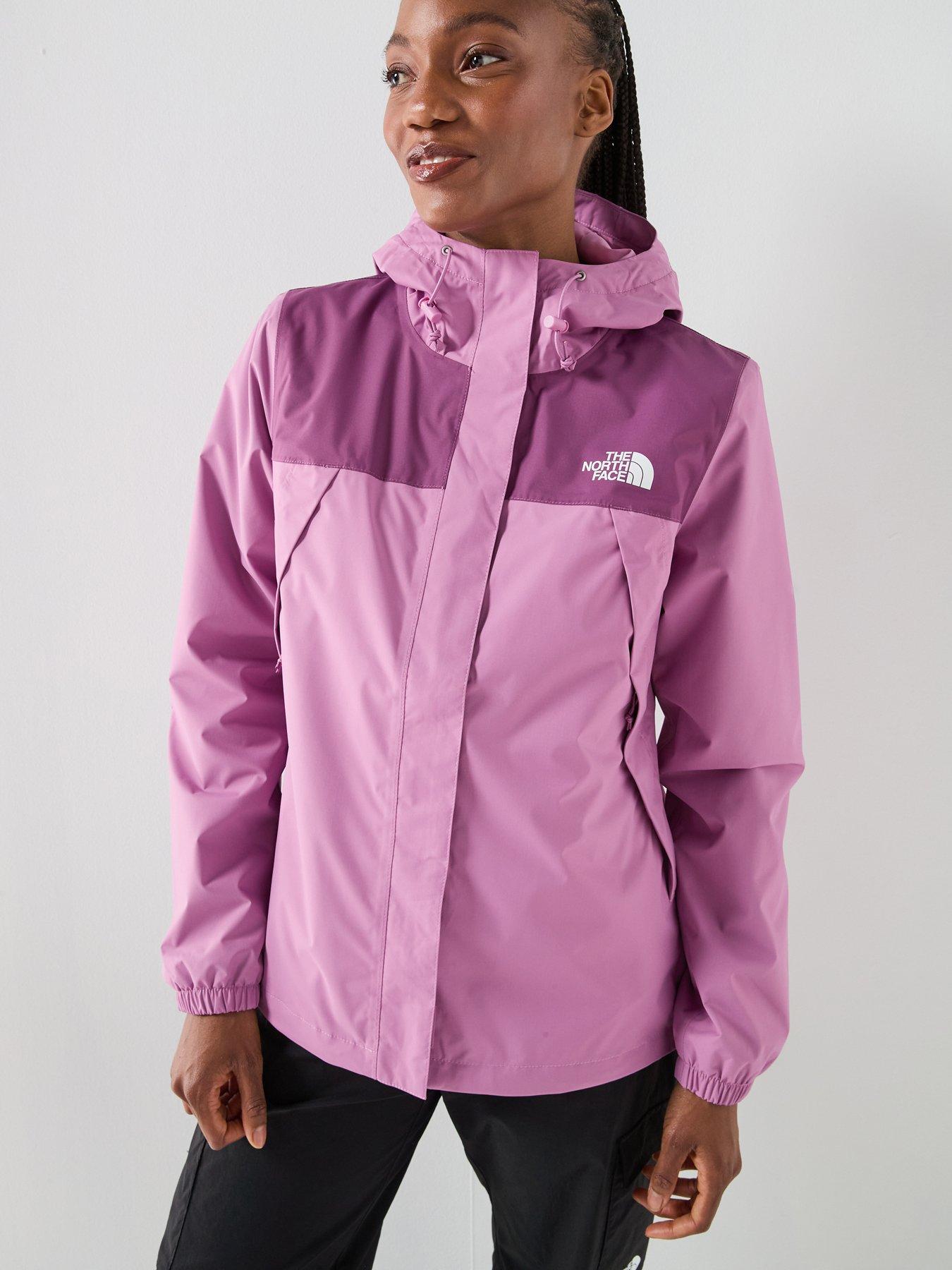 The North Face Womens Antora Rain Jacket - Pink