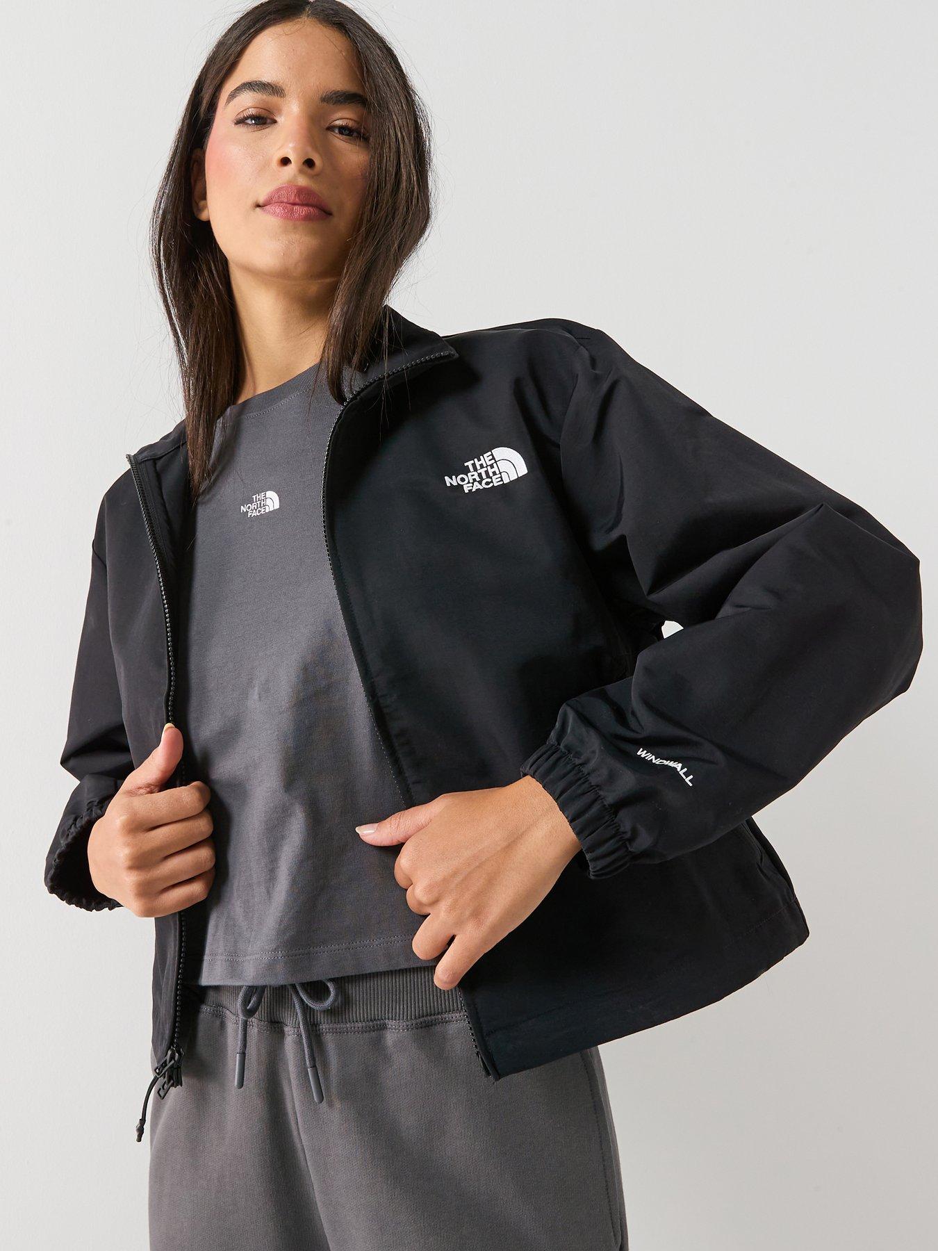 The North Face Womens Easy Packable Jacket, Black, Size M, Women