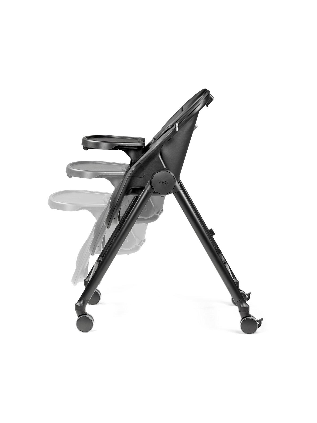 Image 3 of 6 of Peg Perego Living Highchair - True Black