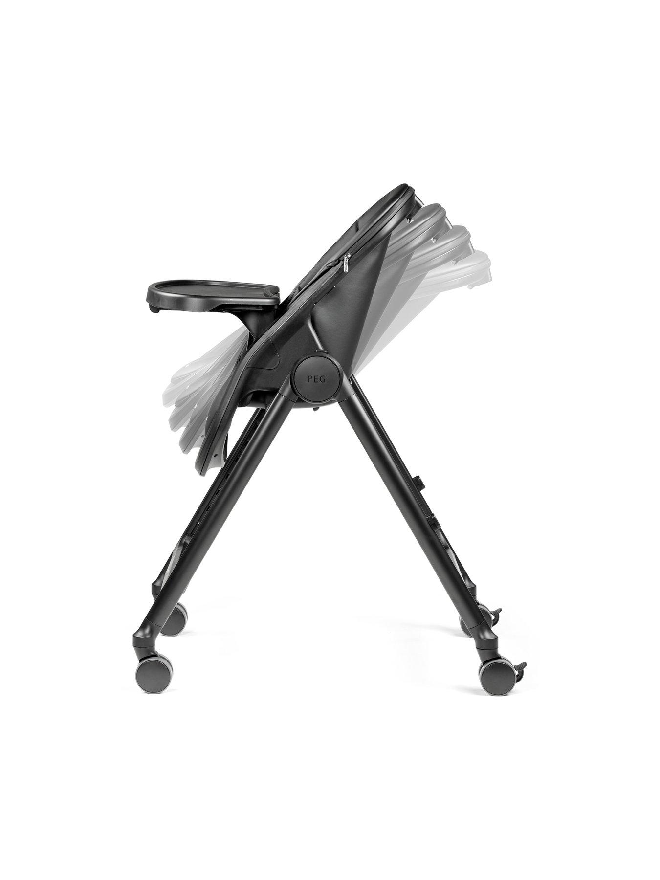 Image 4 of 6 of Peg Perego Living Highchair - True Black