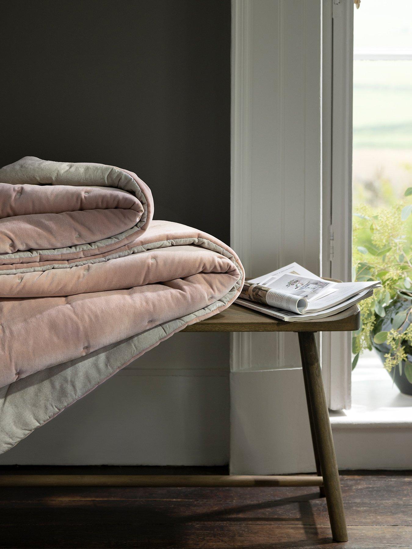 Image 3 of 3 of Christy Jaipur Luxury Velvet Quilted Throw