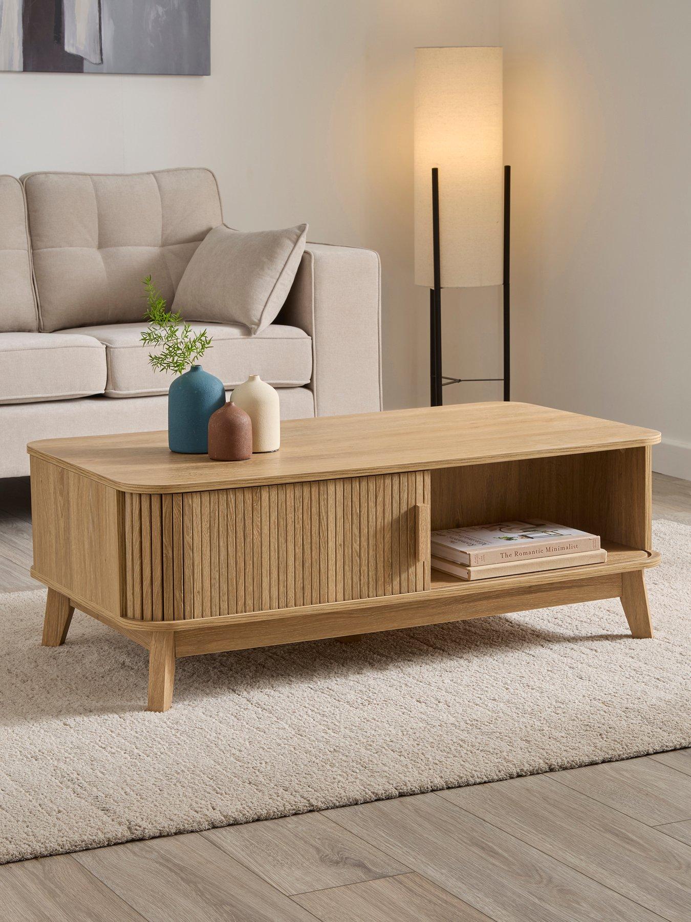 The Very Collection Louvre Coffee Table - Oak