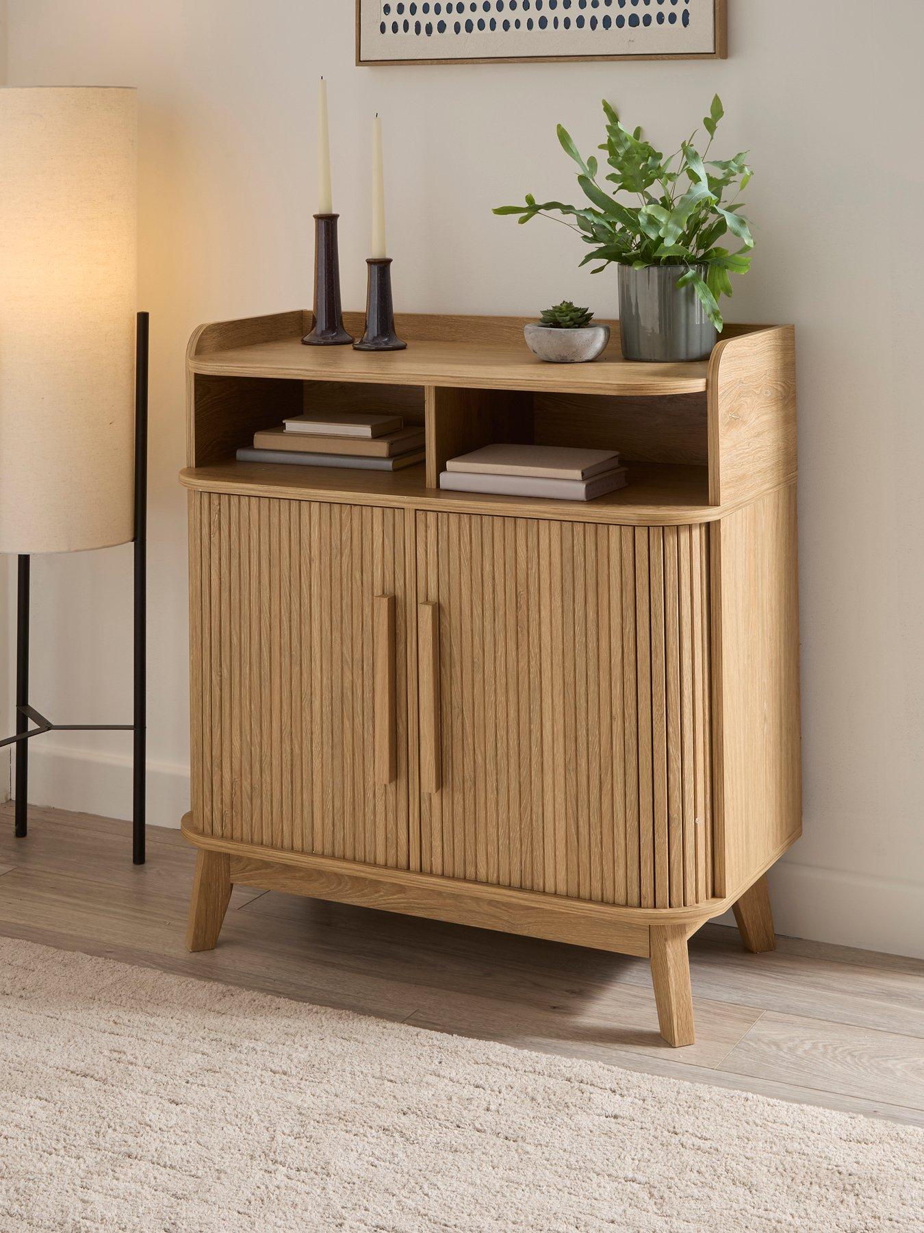 Image 1 of 7 of The Very Collection Louvre Compact Sideboard - Oak