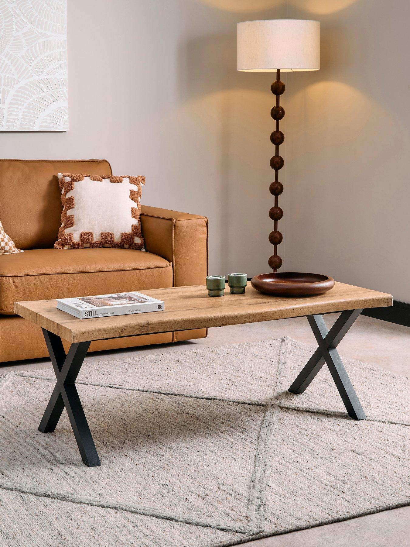 The Very Collection Mathers Coffee Table with Wavy Edge Detail - FSC® Certified