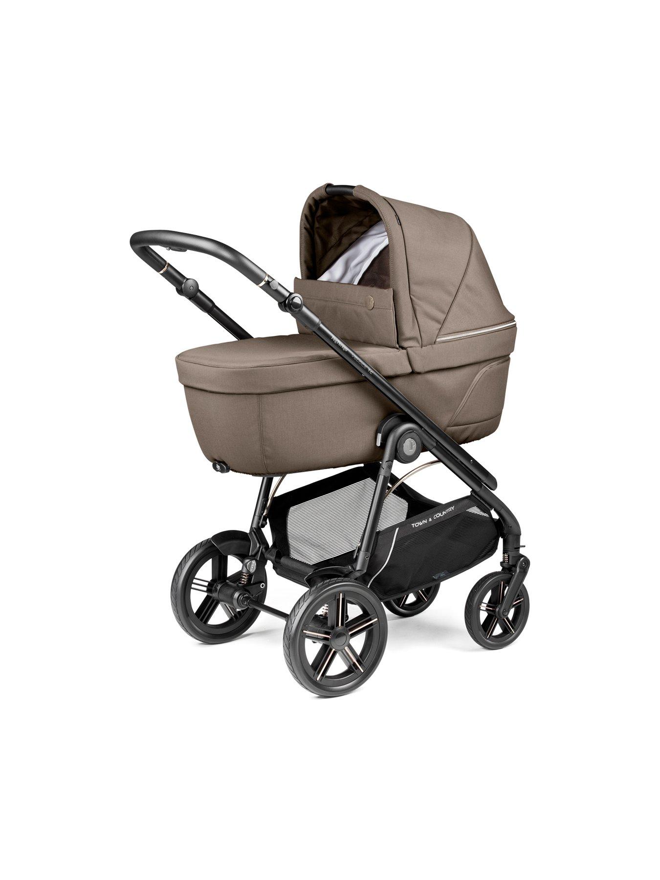 Image 4 of 7 of Peg Perego Veloce TC Deluxe Travel System - Pink Bark