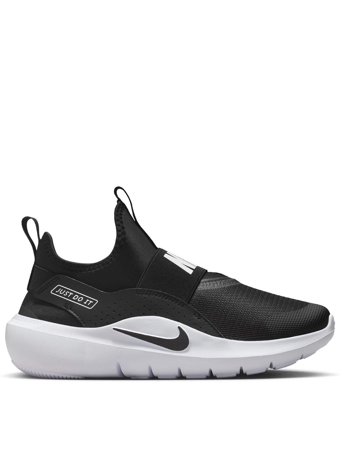 Nike Big Kids Flex Runner 4 Running Shoes - Black