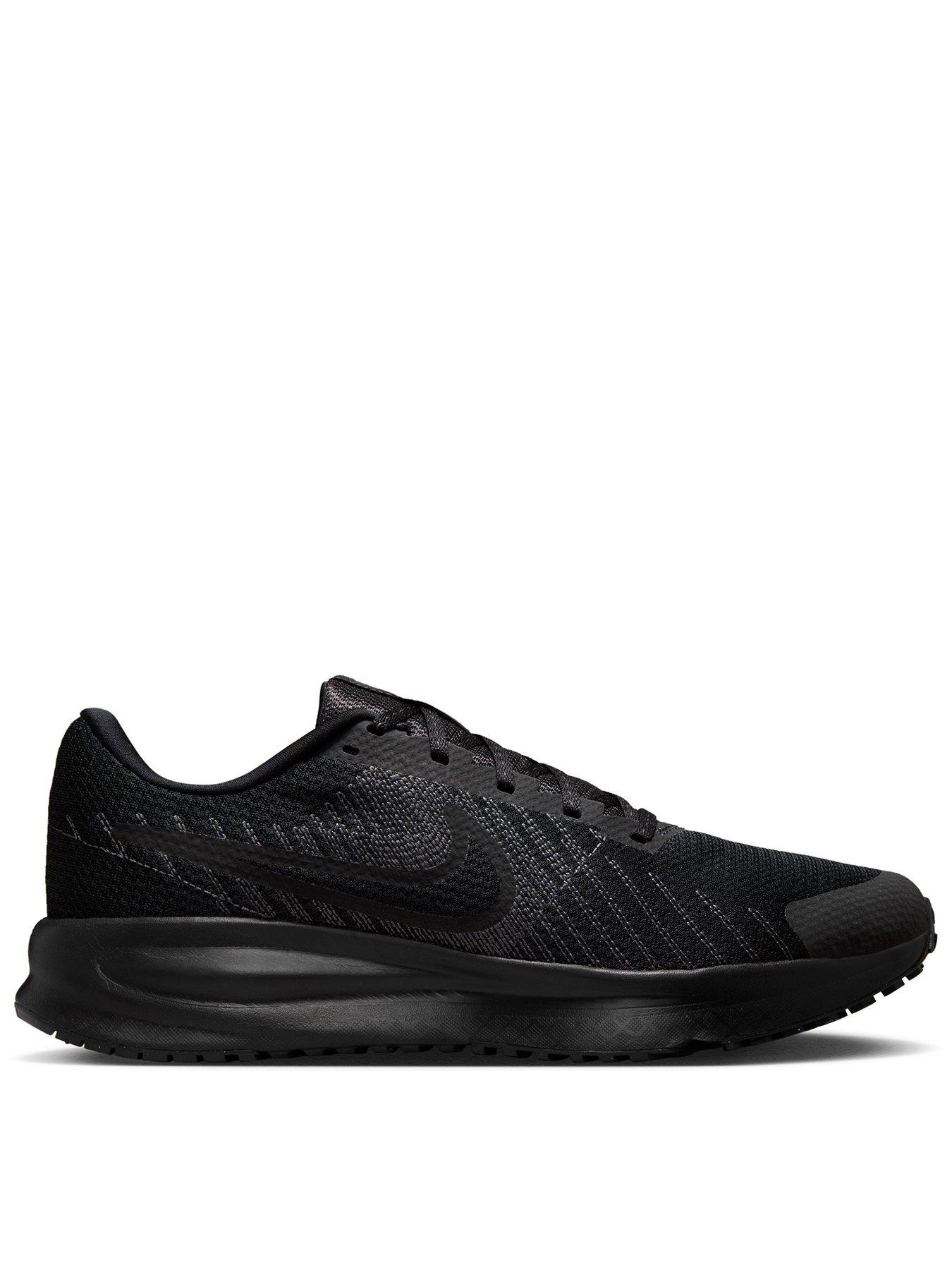 Nike Mens Running Run Defy Trainers, Black/Anthracite, Size 8, Men